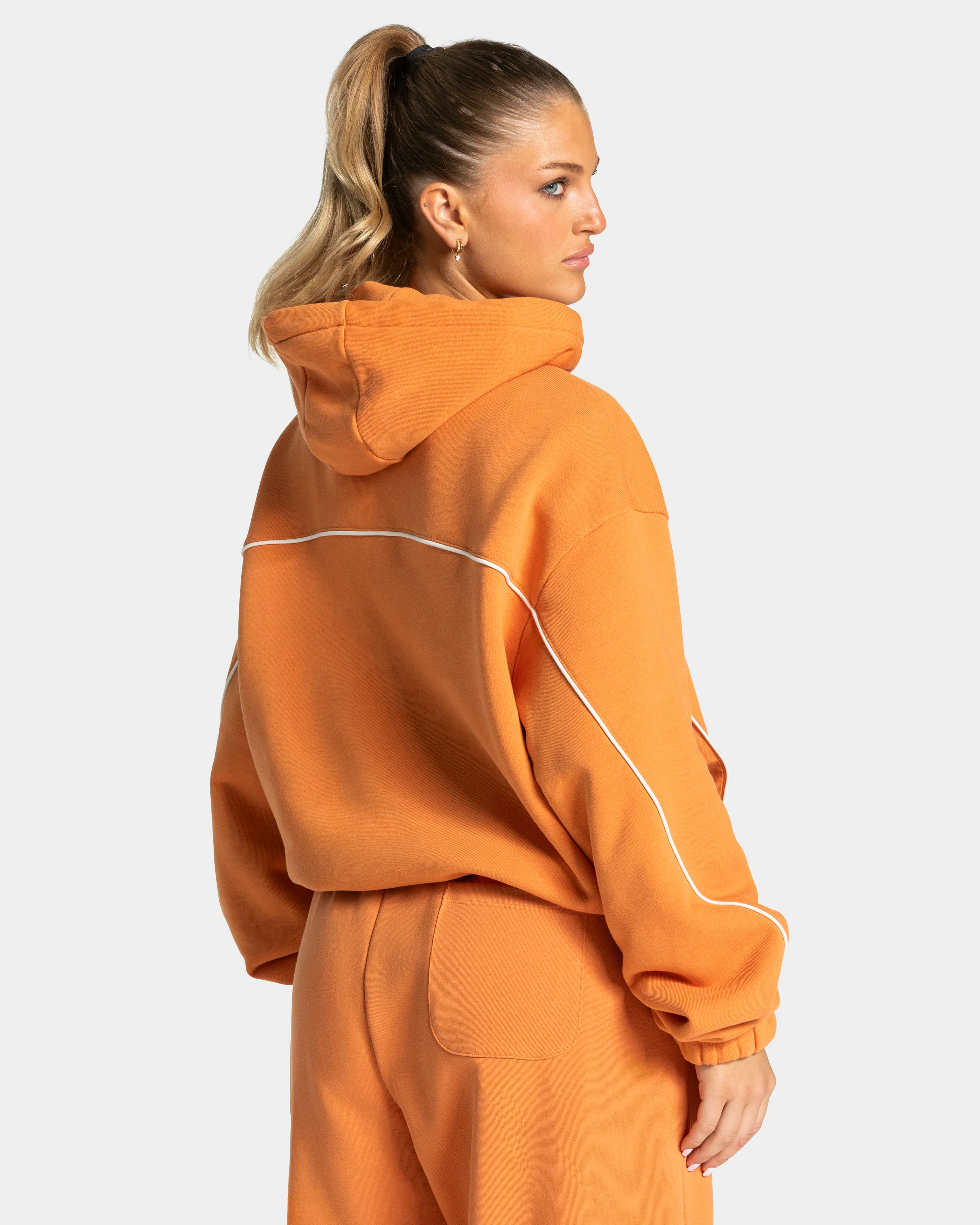 Contrastline Hooded Sweater "Pumpkin Spice" - Image 2