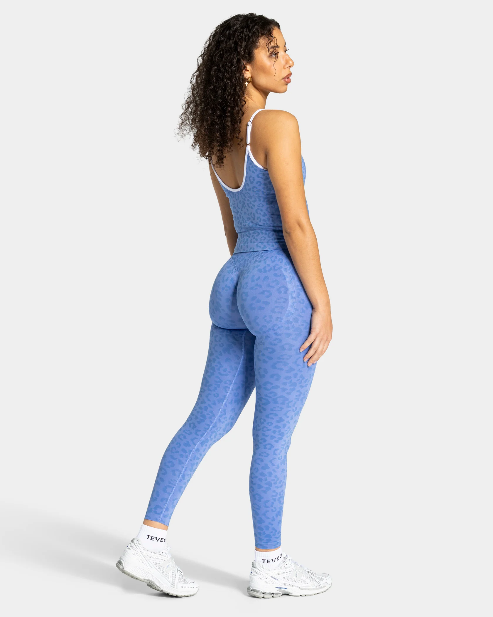 Contrastline Leggings "Leo Azure" - Image 5