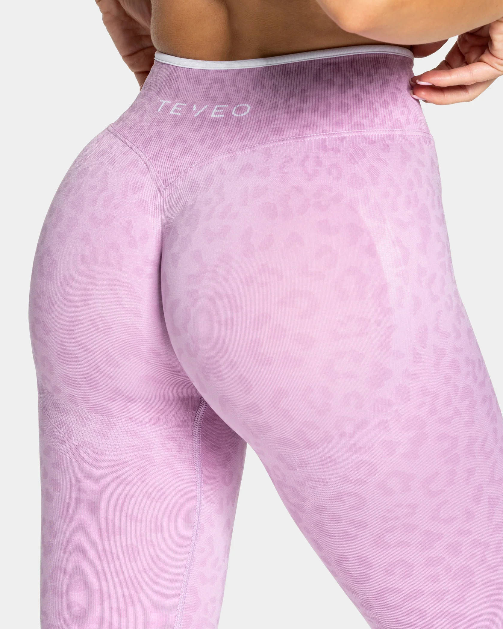 Contrastline Leggings "Leo Orchid" - Image 4