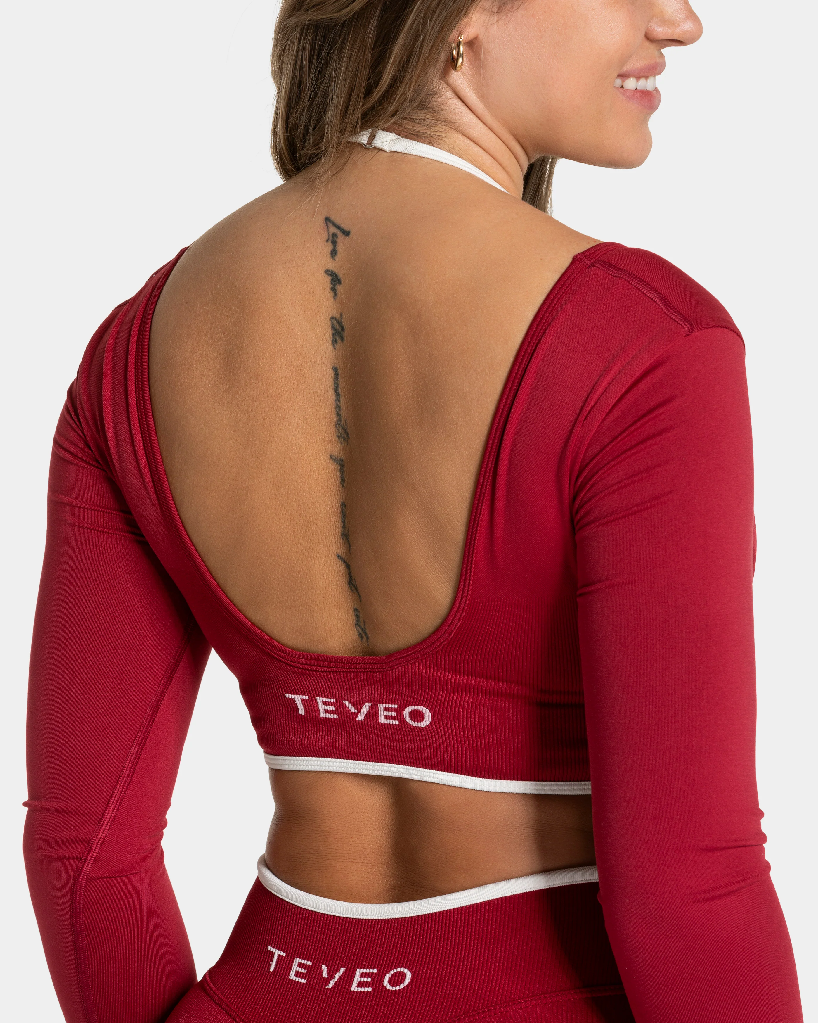 Contrastline Longsleeve "Cherry" - Image 4