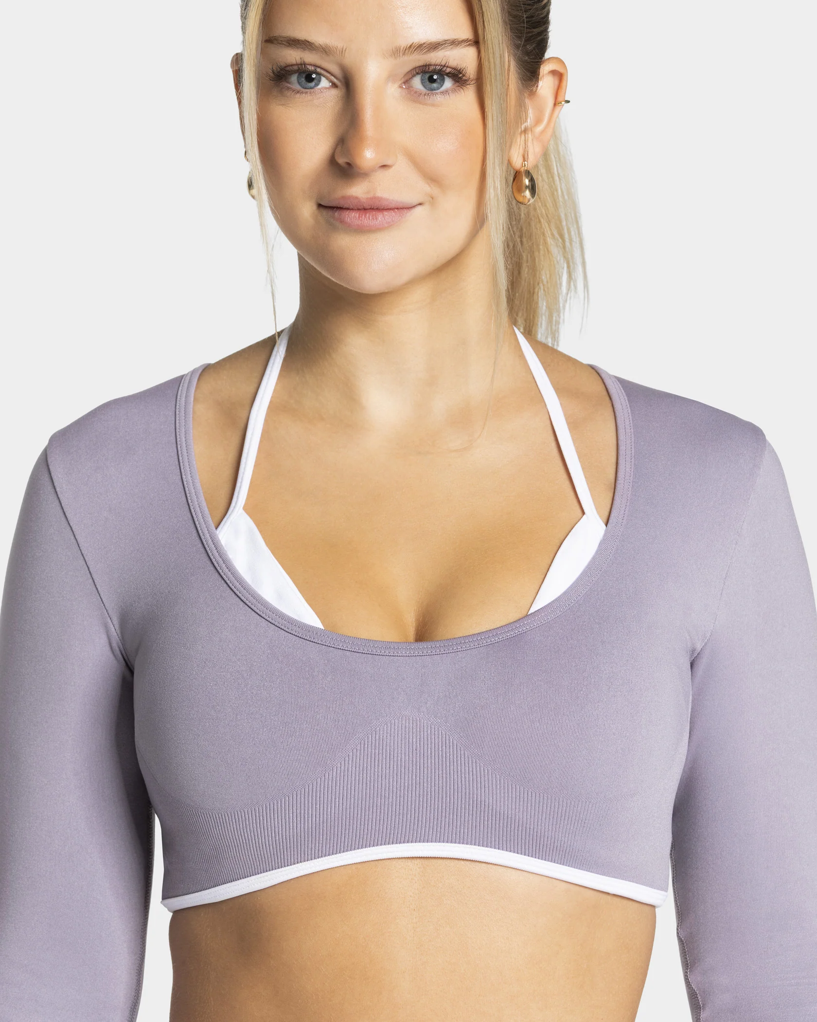 Contrastline Longsleeve "Lavendel" - Image 4