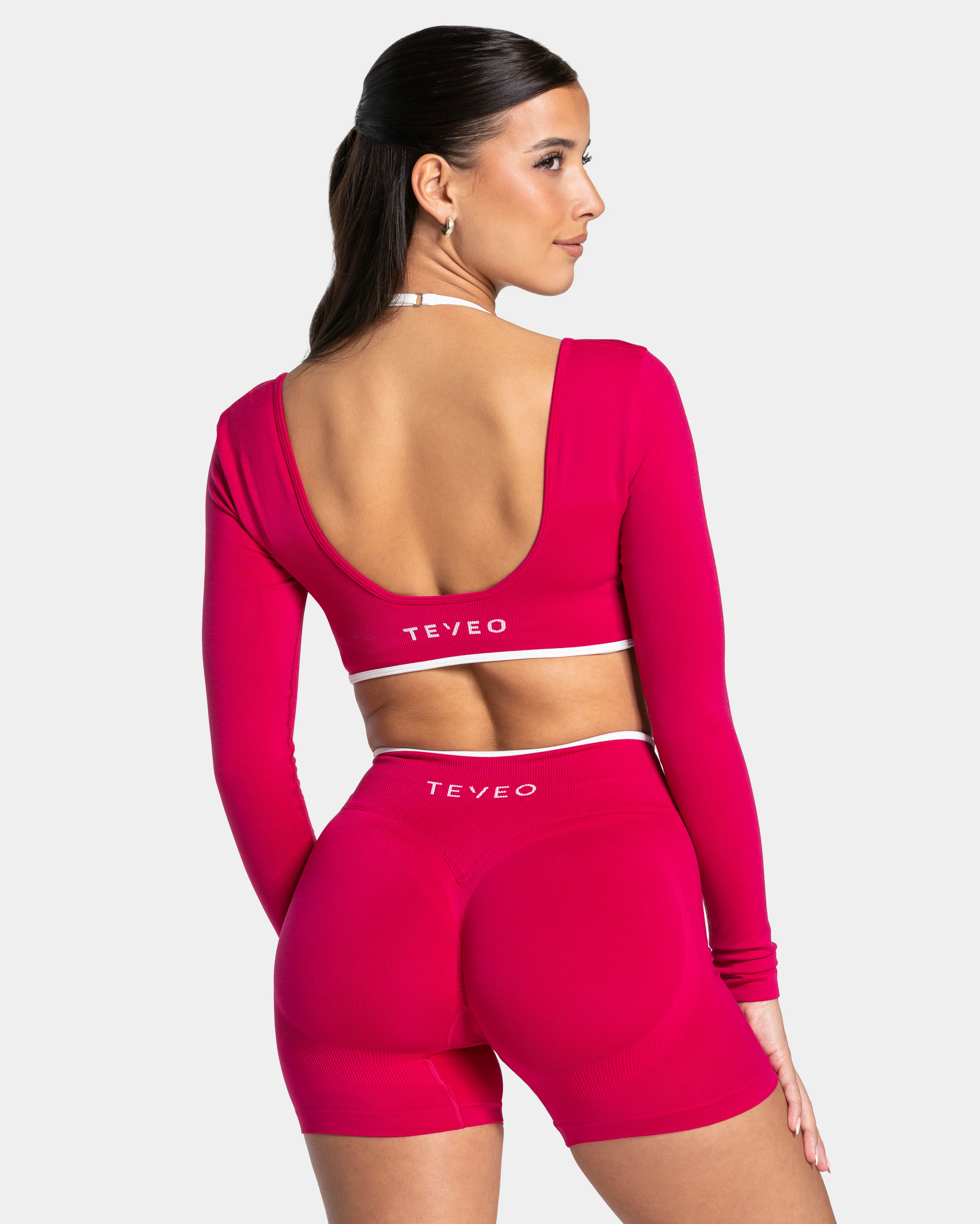 Contrastline Longsleeve "Raspberry" - Image 2