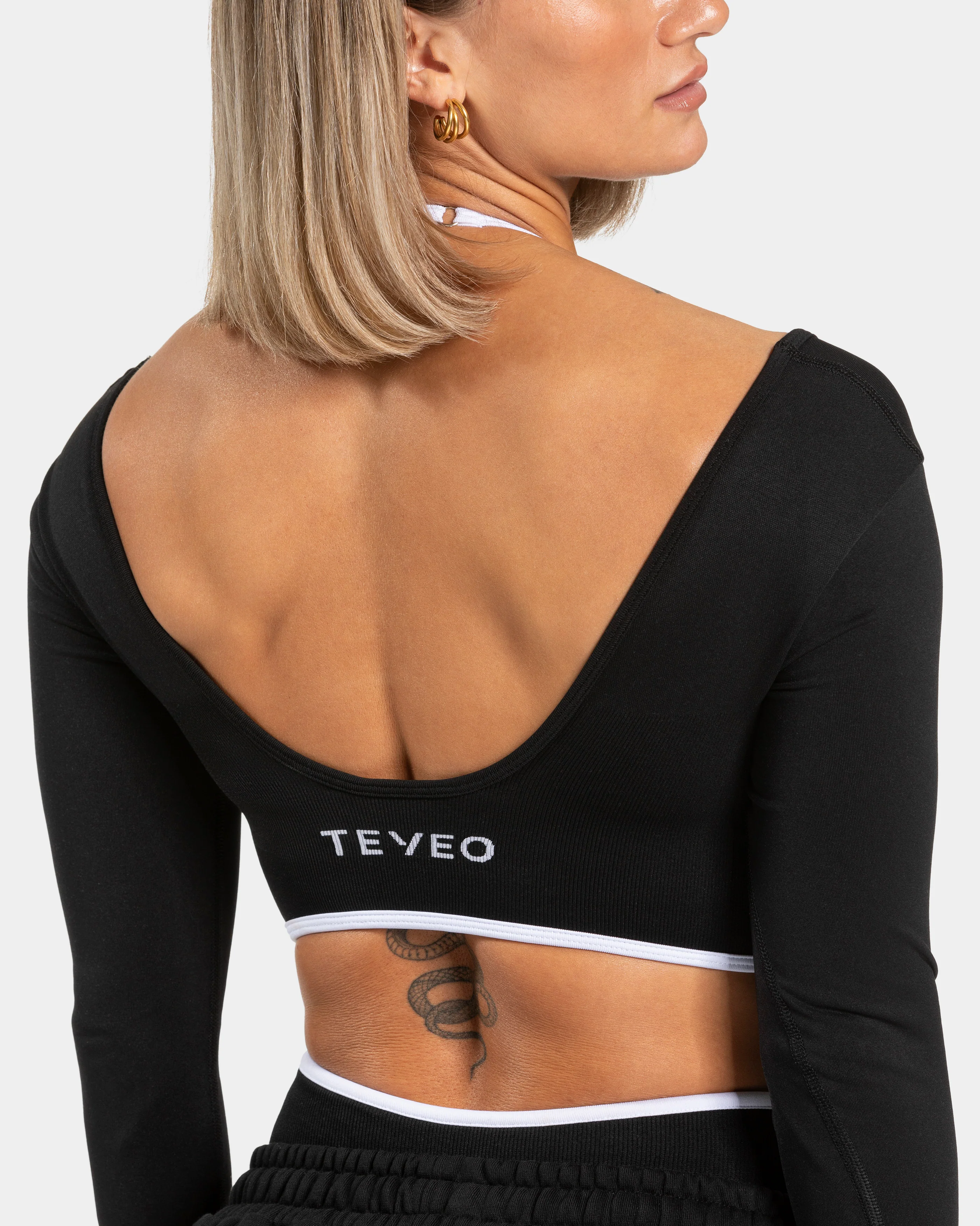 Contrastline Longsleeve "Schwarz" - Image 4