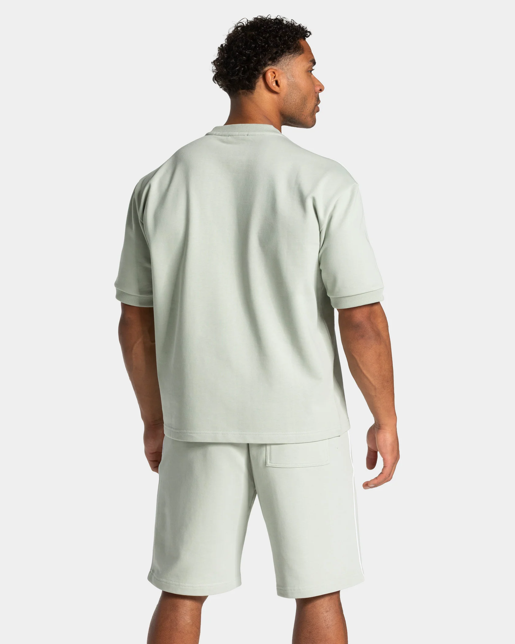 Contrastline Oversized T-Shirt "Pistachio" - Image 2