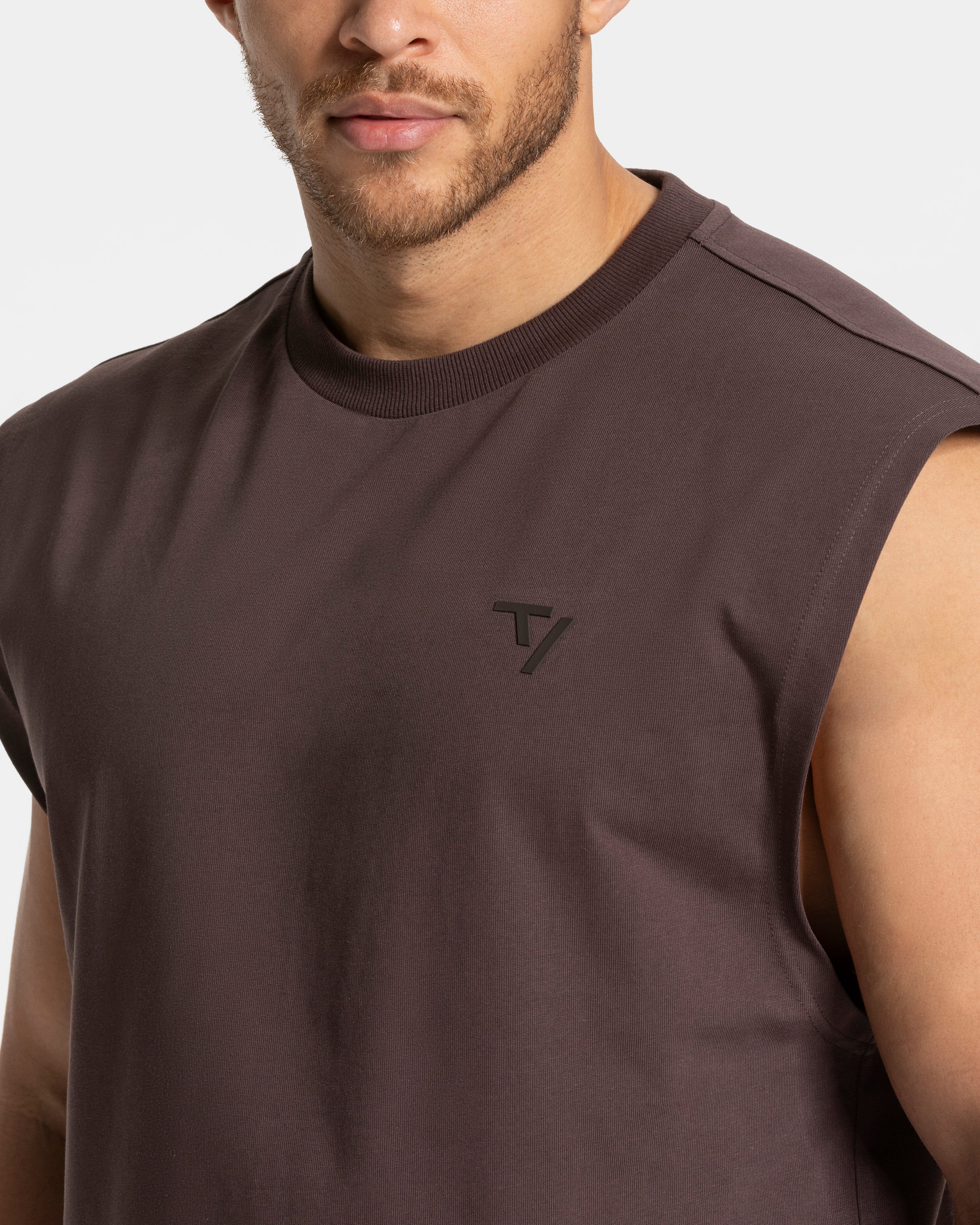 Contrastline Oversized Tank "Espresso" - Image 4