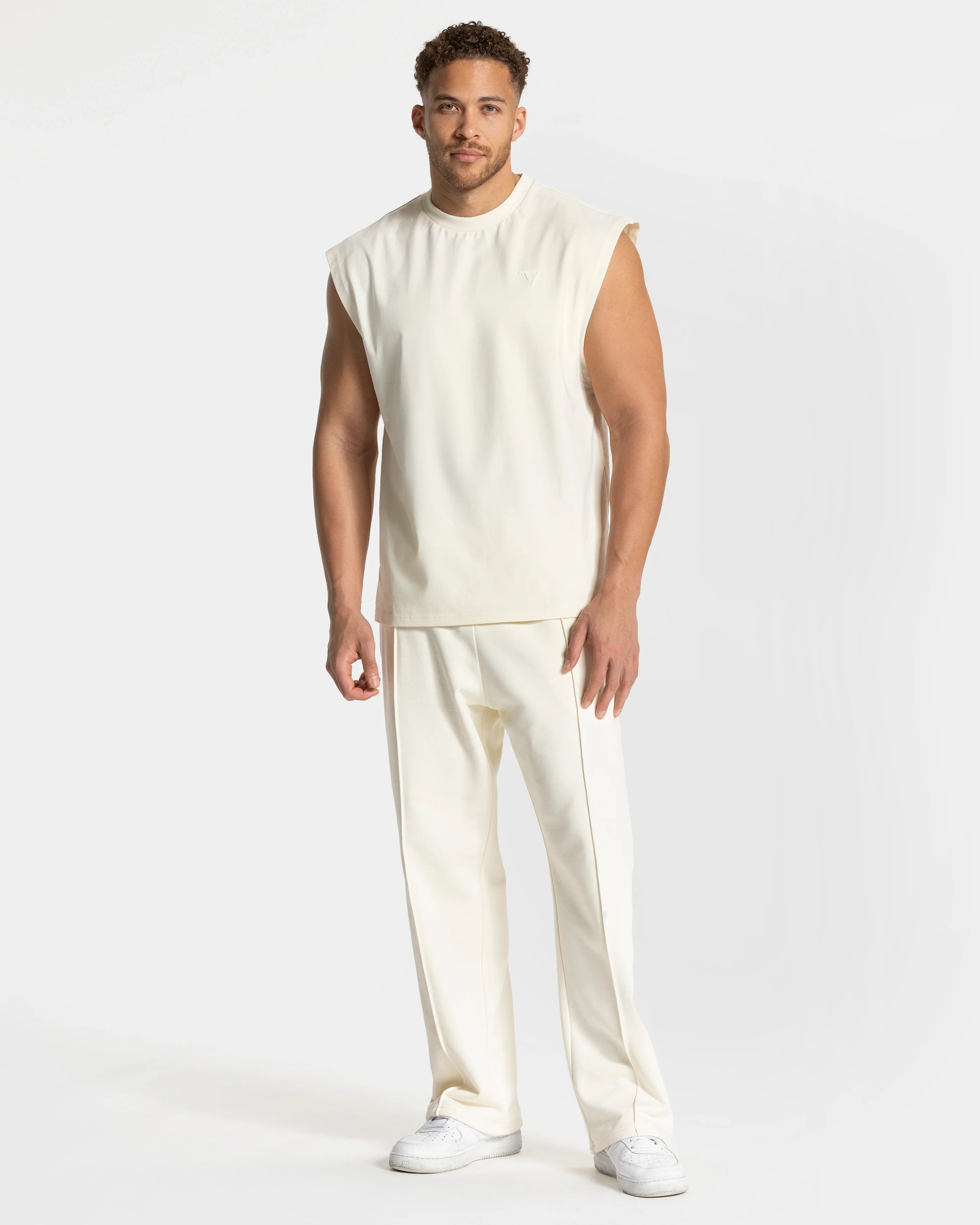 Contrastline Oversized Tank "Off White" - Image 3