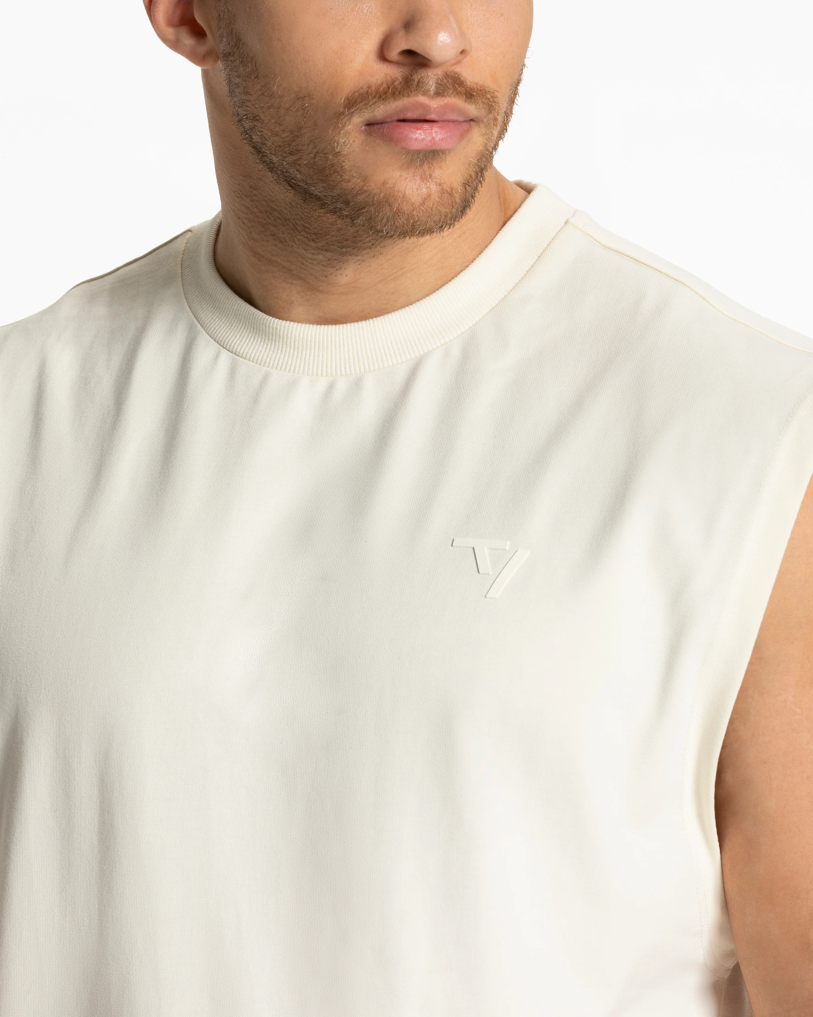 Contrastline Oversized Tank "Off White" - Image 4