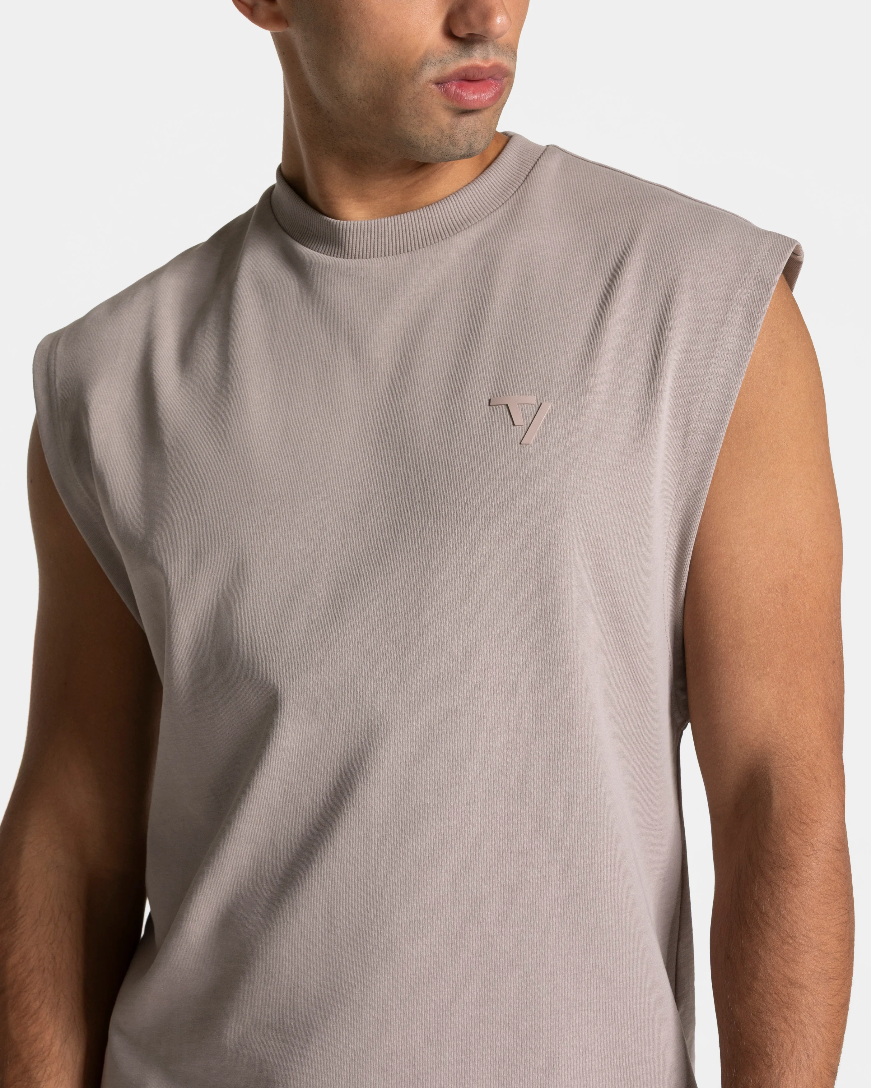 Contrastline Oversized Tank "Stone" - Image 4