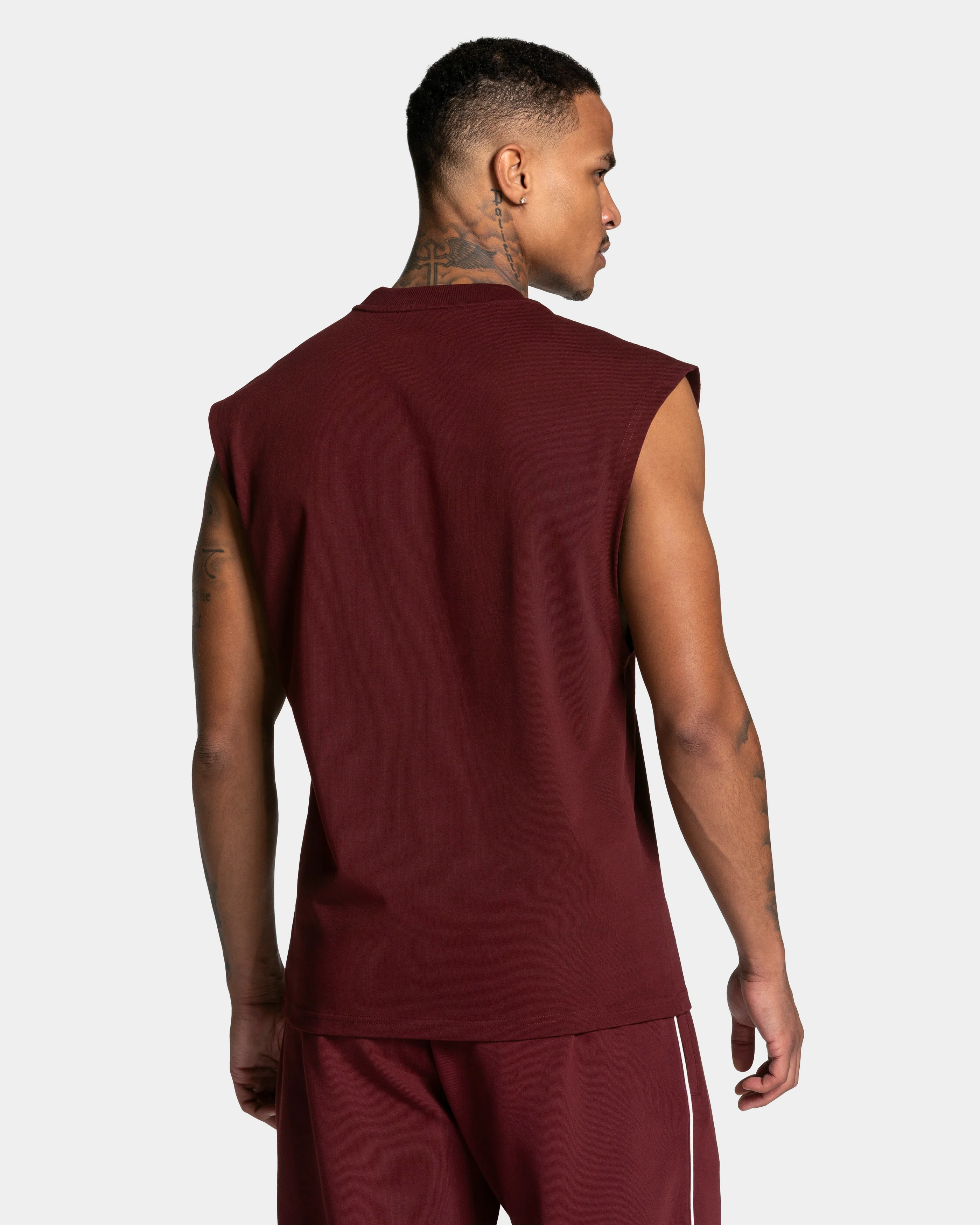 Contrastline Oversized Tank "Weinrot" - Image 2
