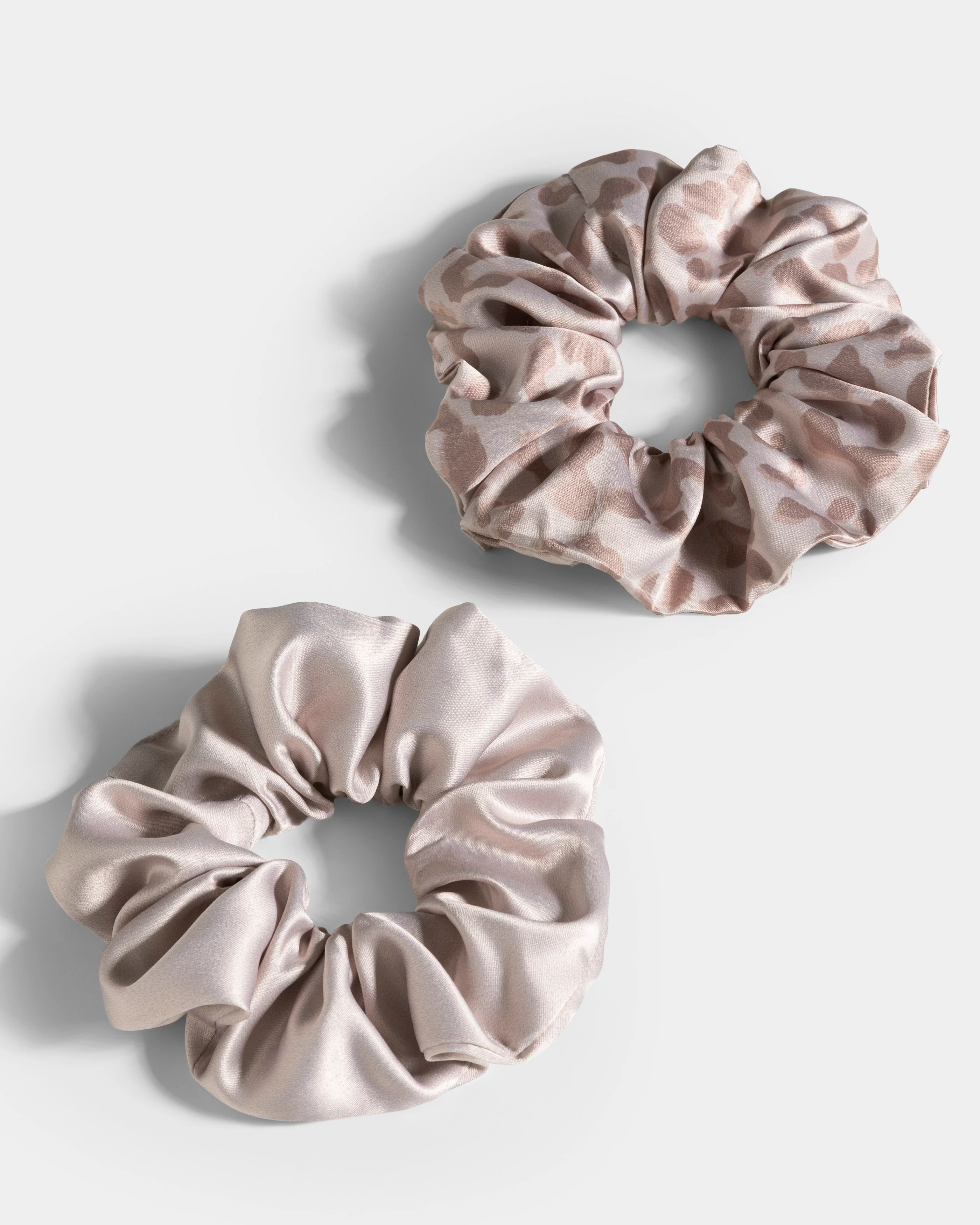 Contrastline Scrunchies (2er-Pack) ''Leo - Cream'' - Image 2