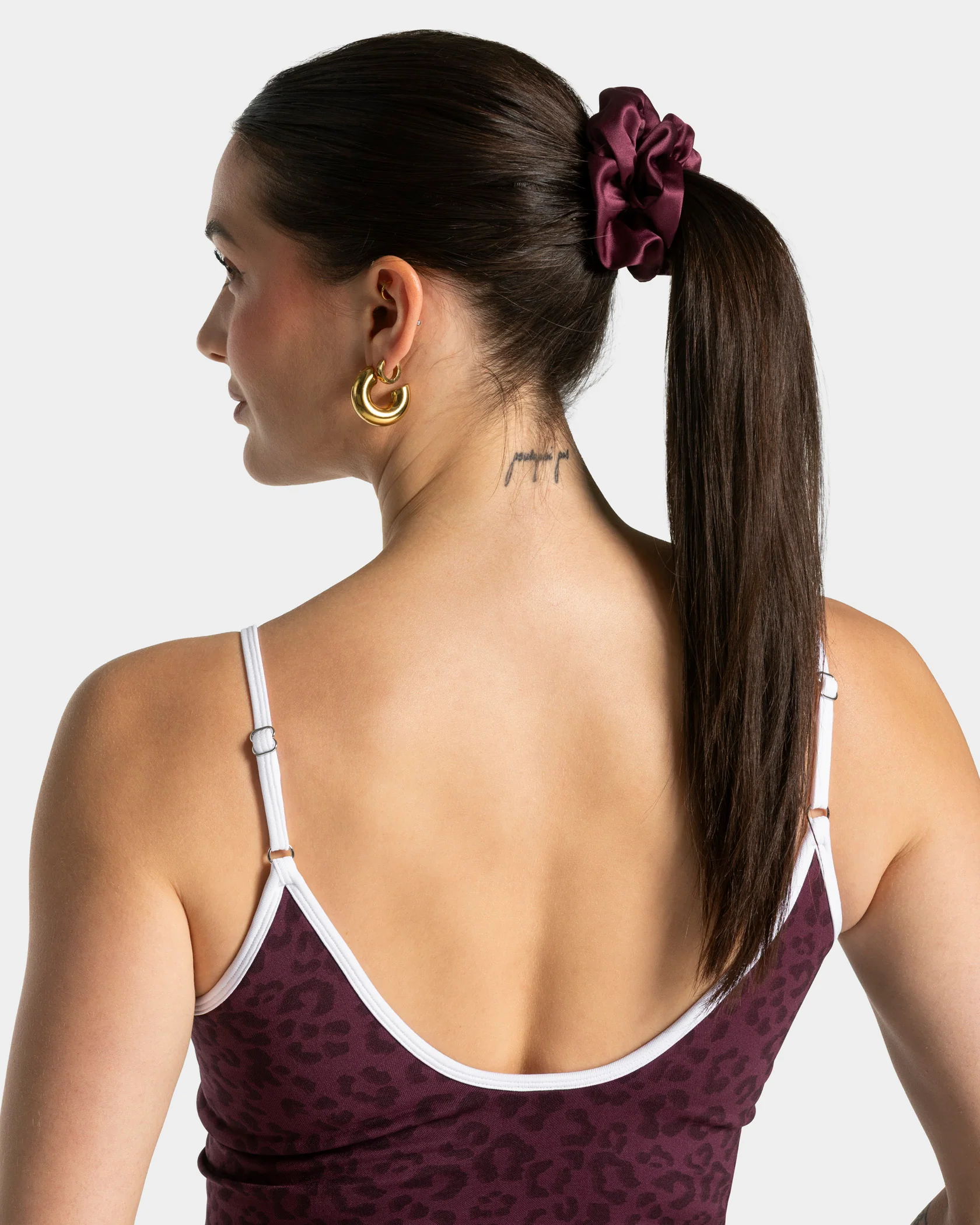 Contrastline Scrunchies (2er-Pack) ''Leo - Merlot'' - Image 5