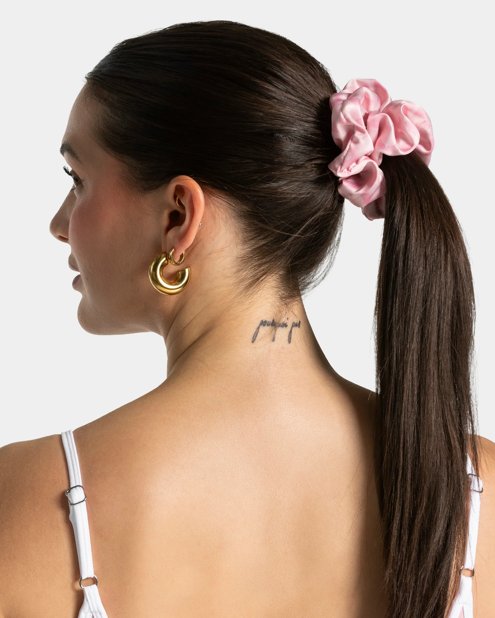 Contrastline Scrunchies (2er-Pack) ''Leo - Rosa'' - Image 5