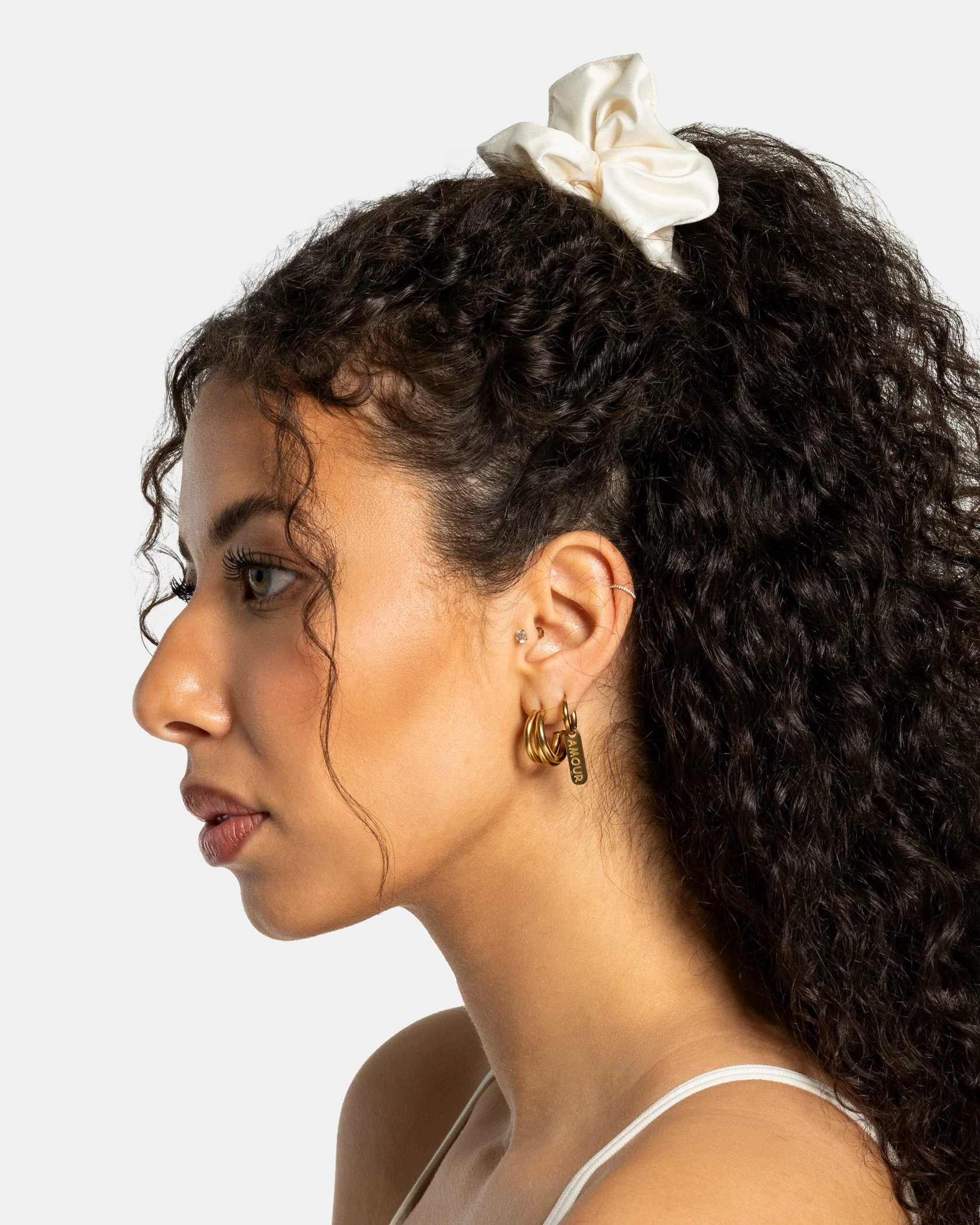 Contrastline Scrunchies (2er-Pack) ''Zebra - Off White'' - Image 4