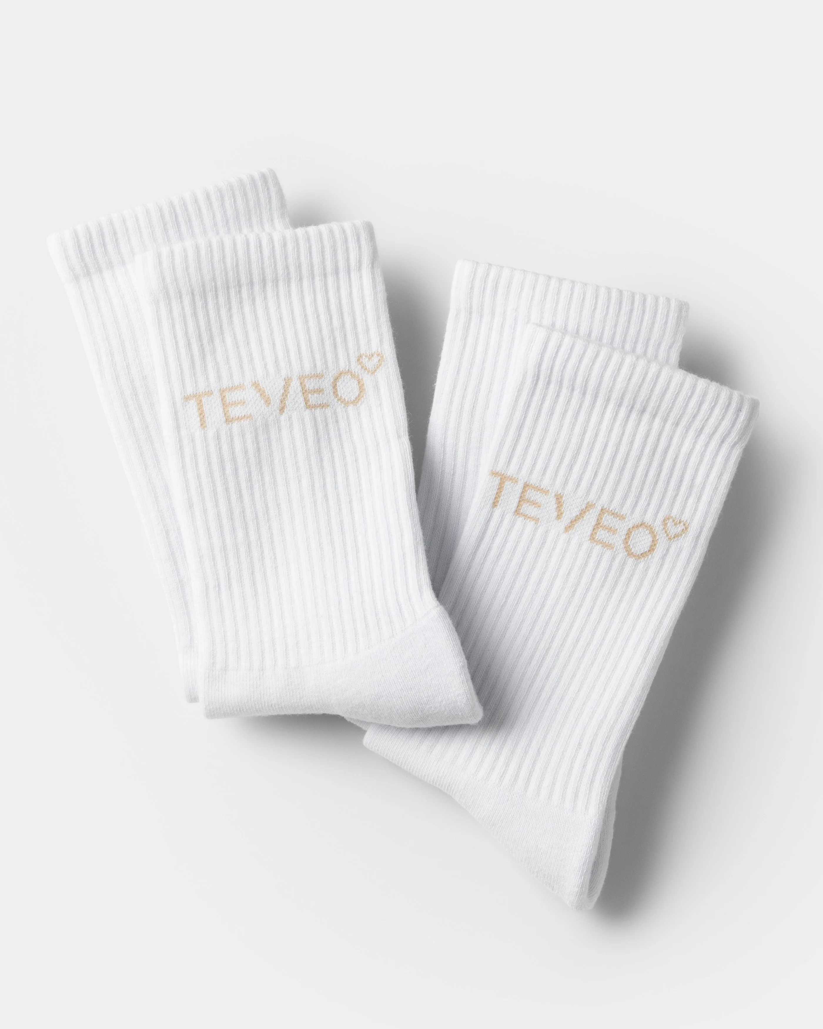 Contrastline Socken (2er Pack) "Off White - Cream" - Image 3