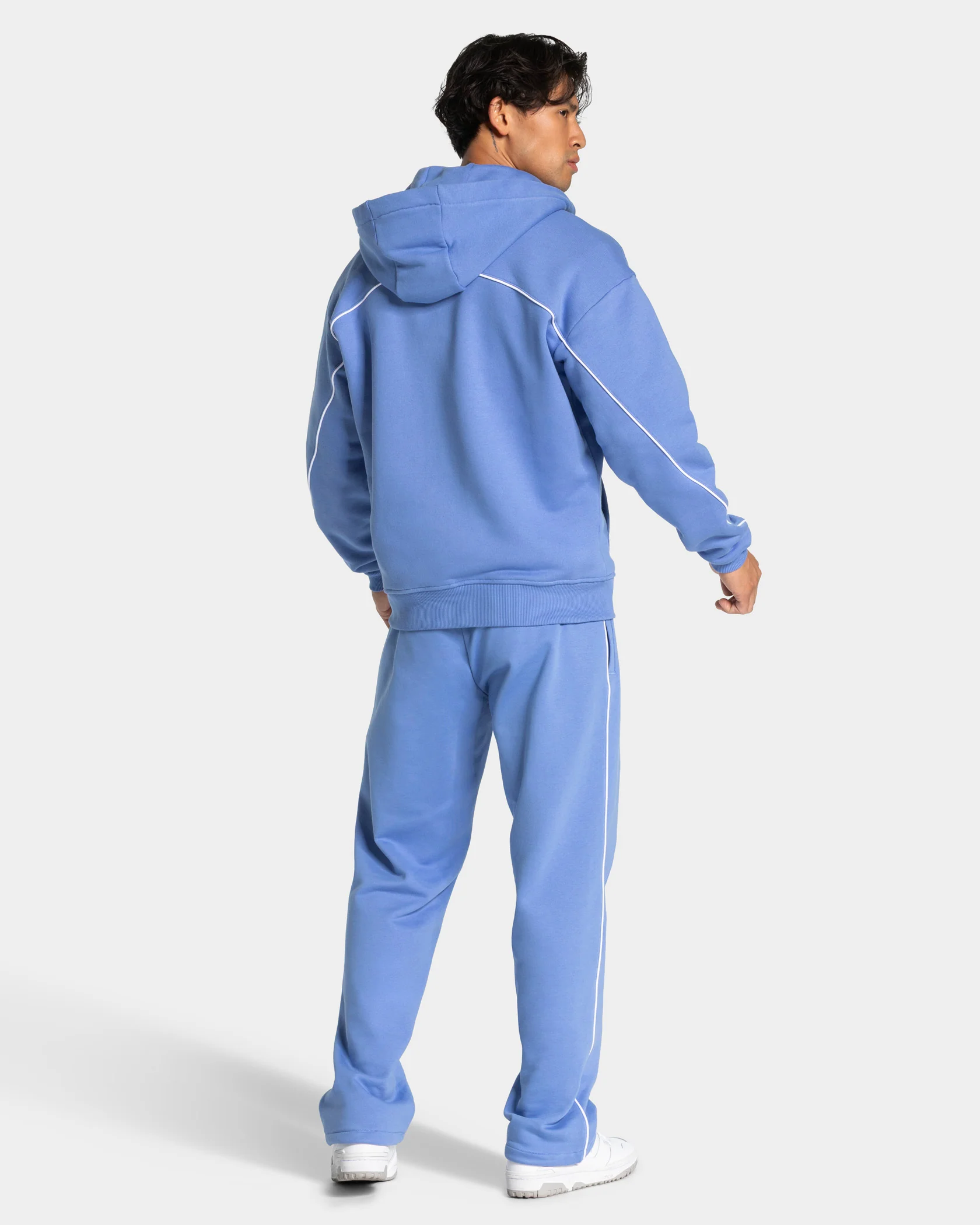 Contrastline Straight Leg Jogger "Azure" - Image 5