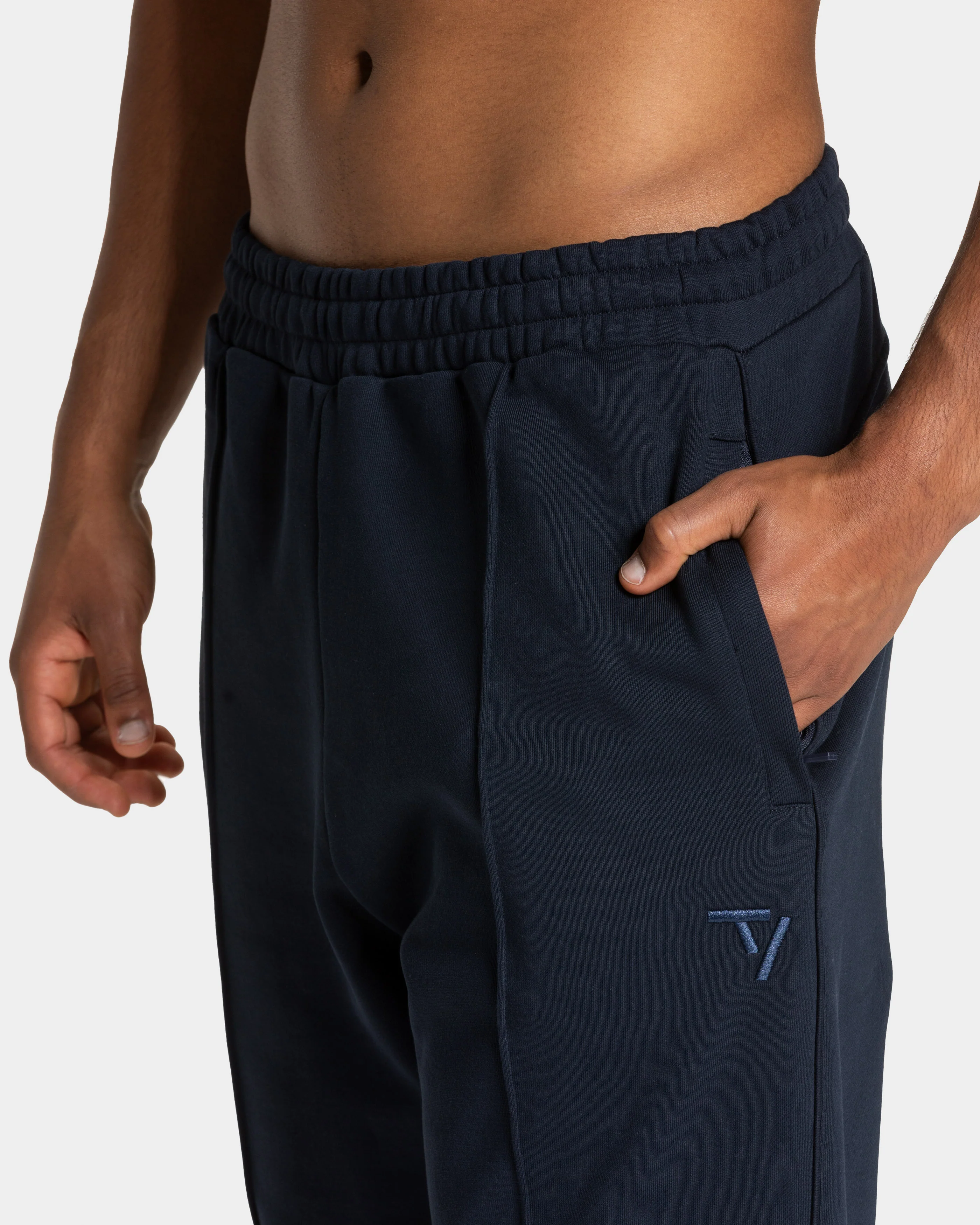 Contrastline Straight Leg Jogger "Midnight" - Image 4
