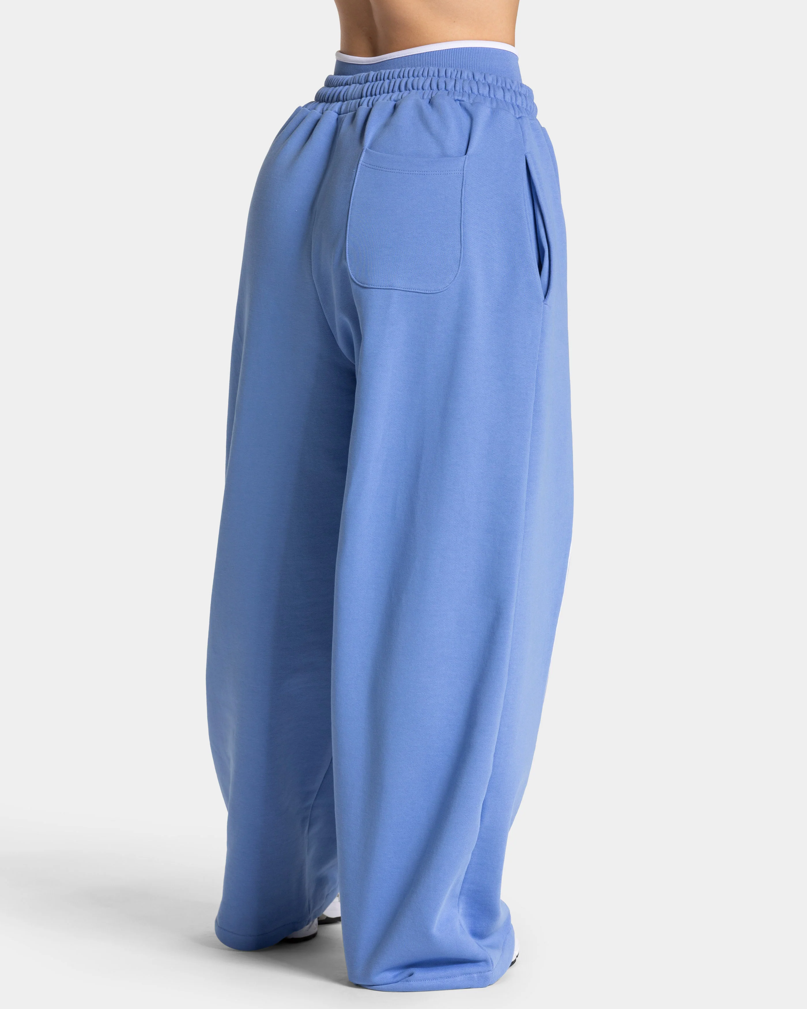 Contrastline Wide Leg Jogger "Azure" - Image 2
