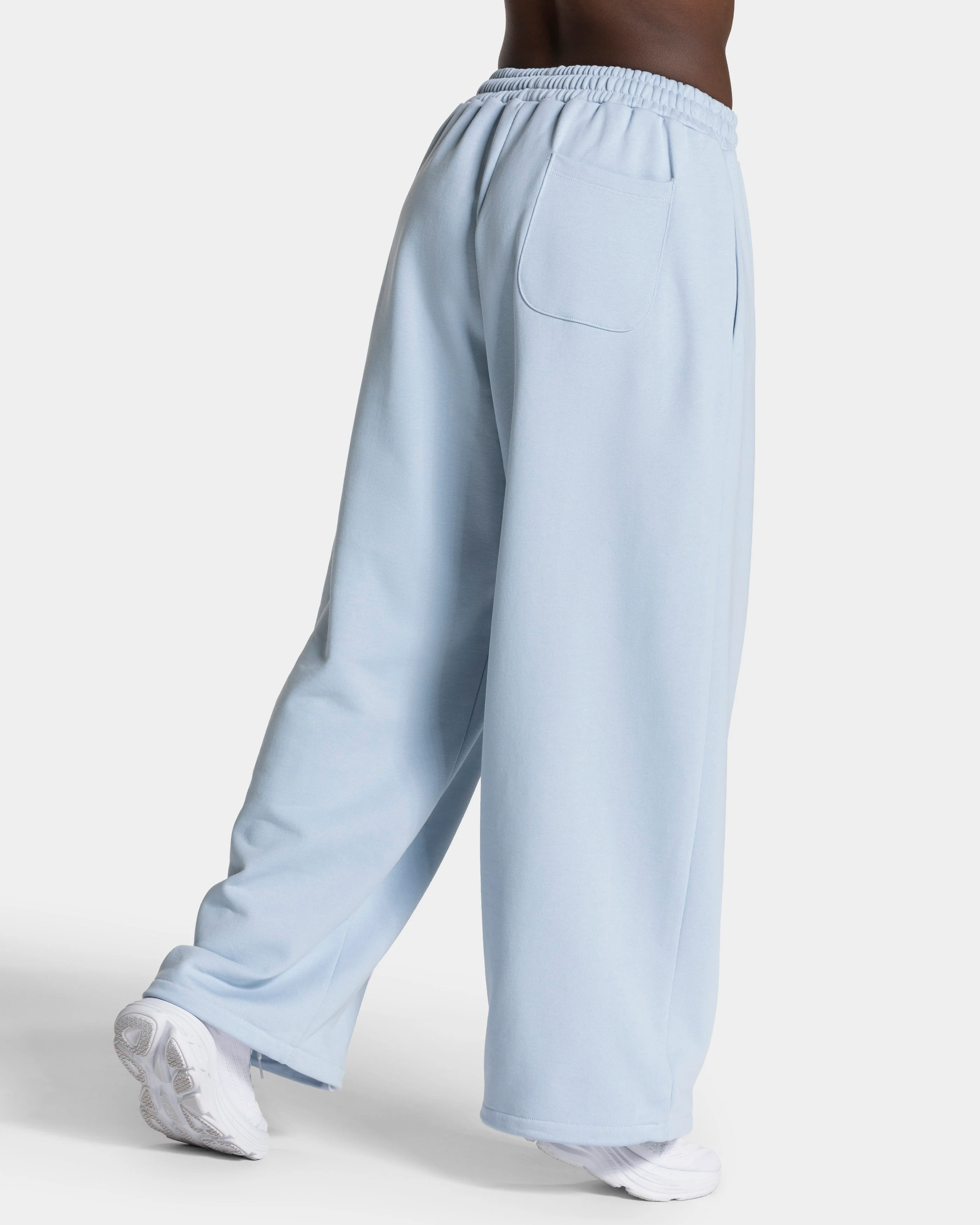 Contrastline Wide Leg Jogger "Babyblau" - Image 2