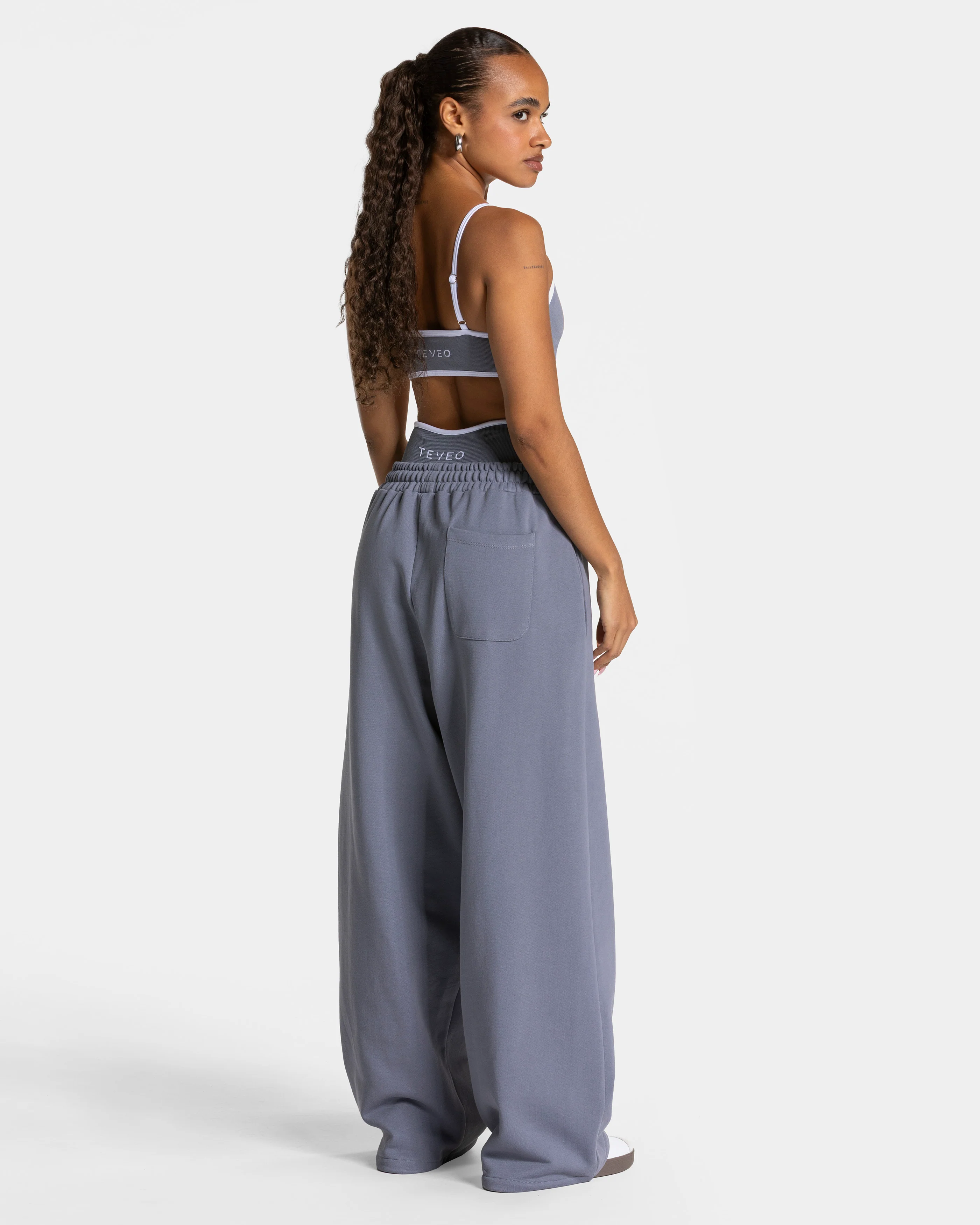 Contrastline Wide Leg Jogger "Eisgrau" - Image 5