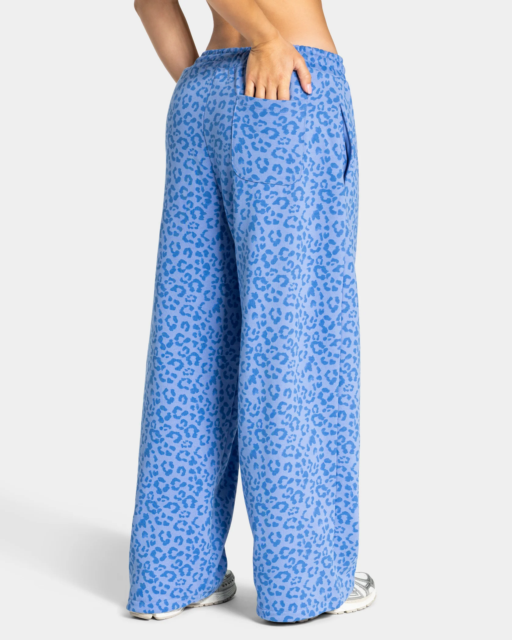 Contrastline Wide Leg Jogger "Leo Azure" - Image 2