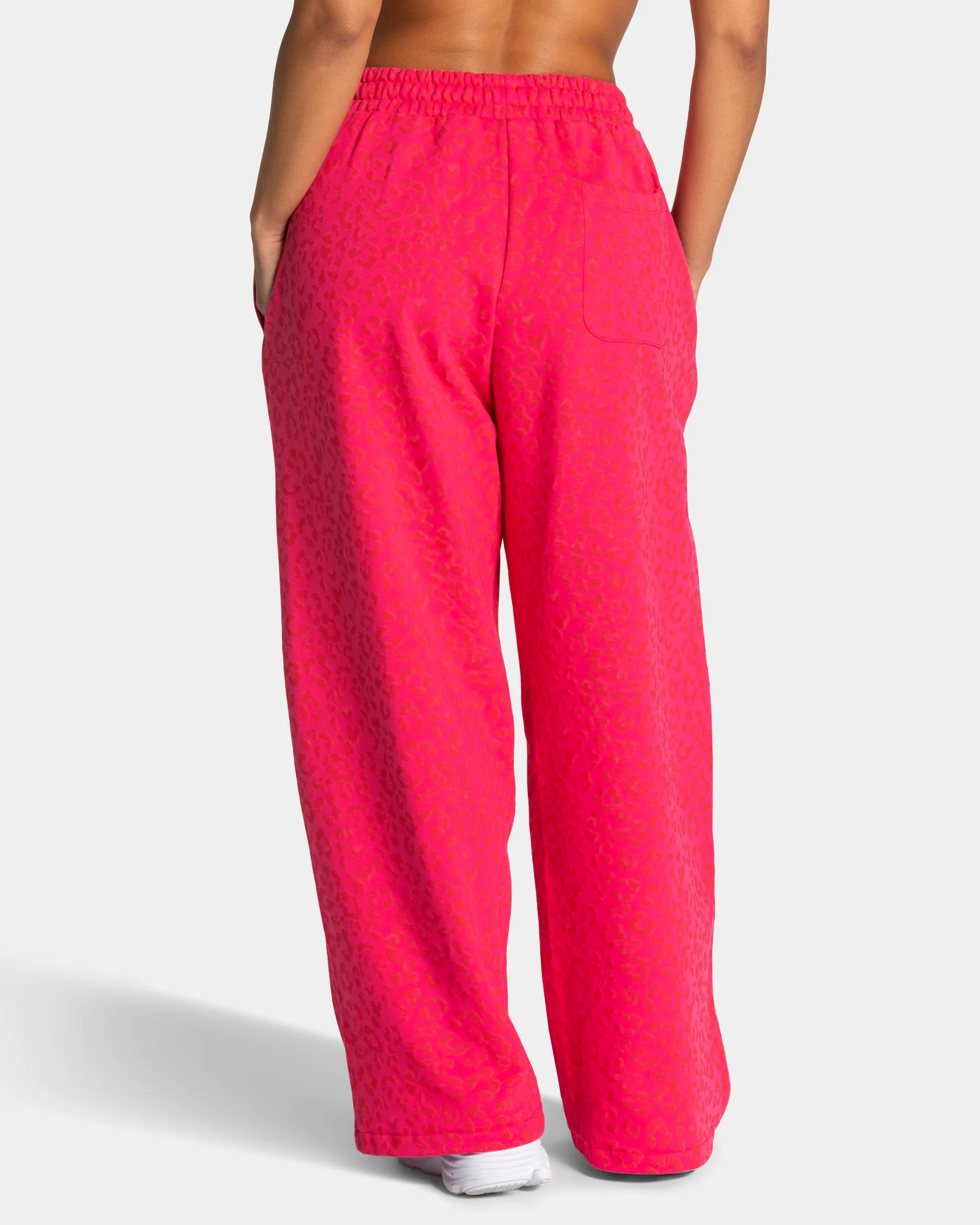 Contrastline Wide Leg Jogger "Leo Berry" - Image 2