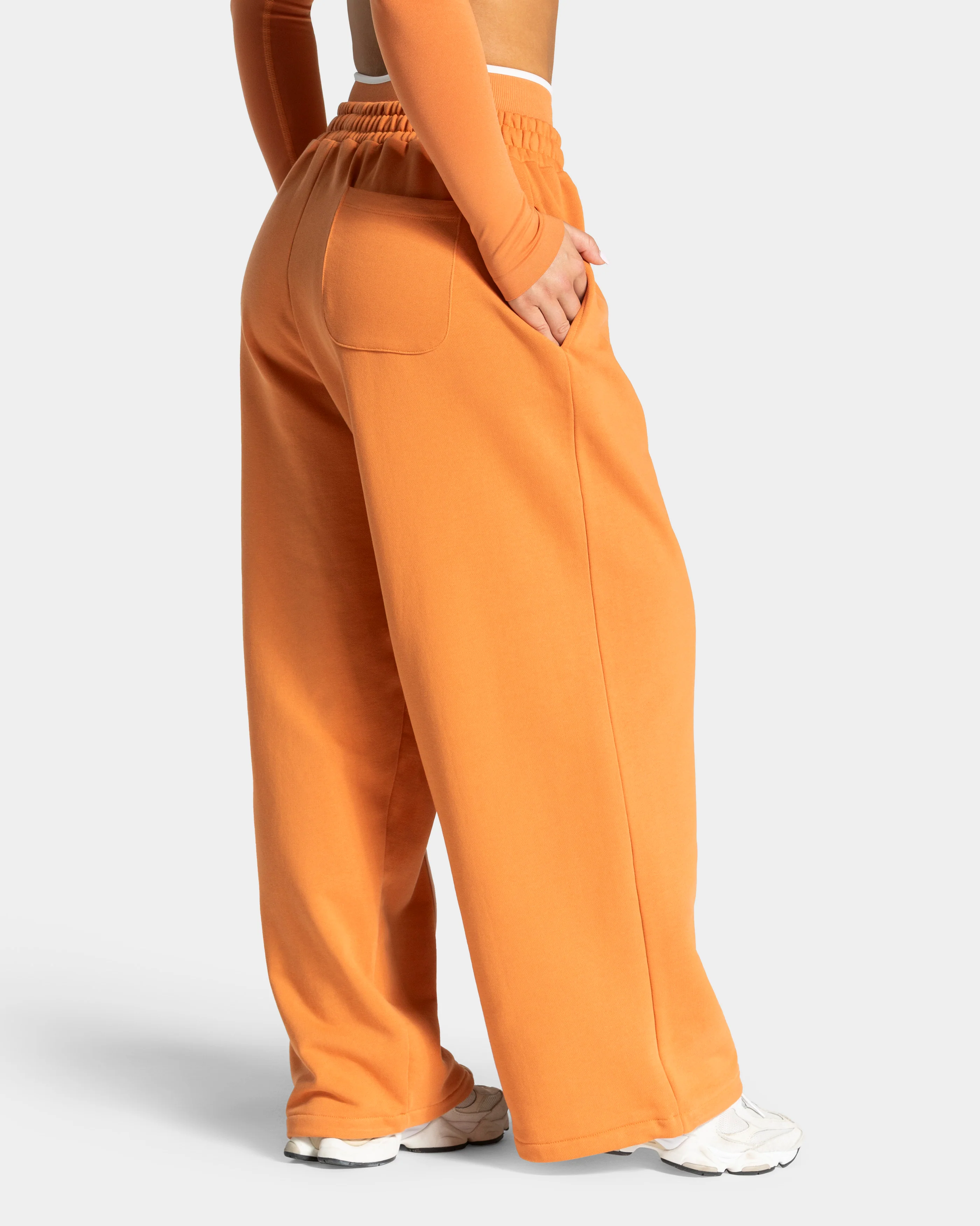 Contrastline Wide Leg Jogger "Pumpkin Spice" - Image 2