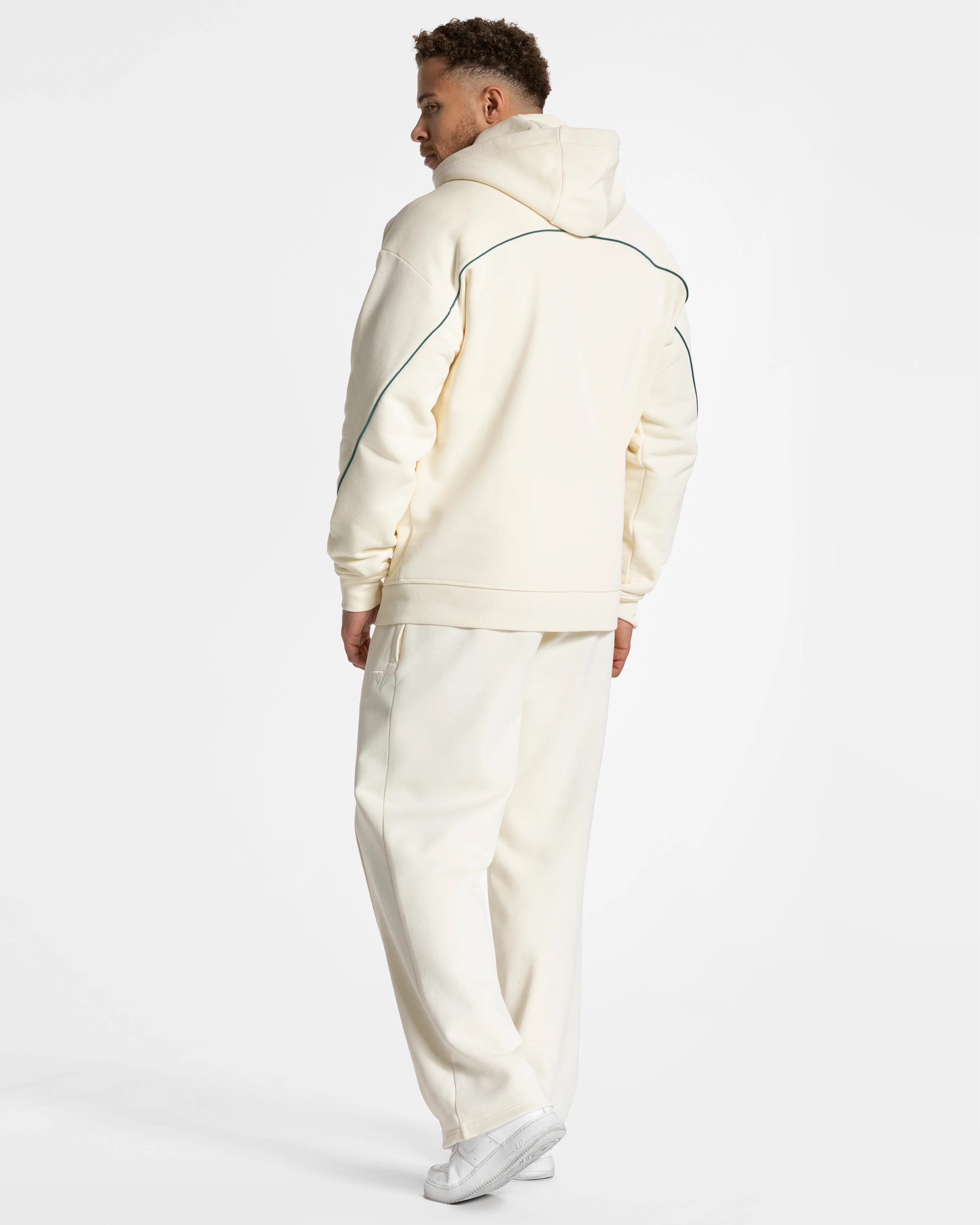 Contrastline Zip Jacke "Off White" - Image 5