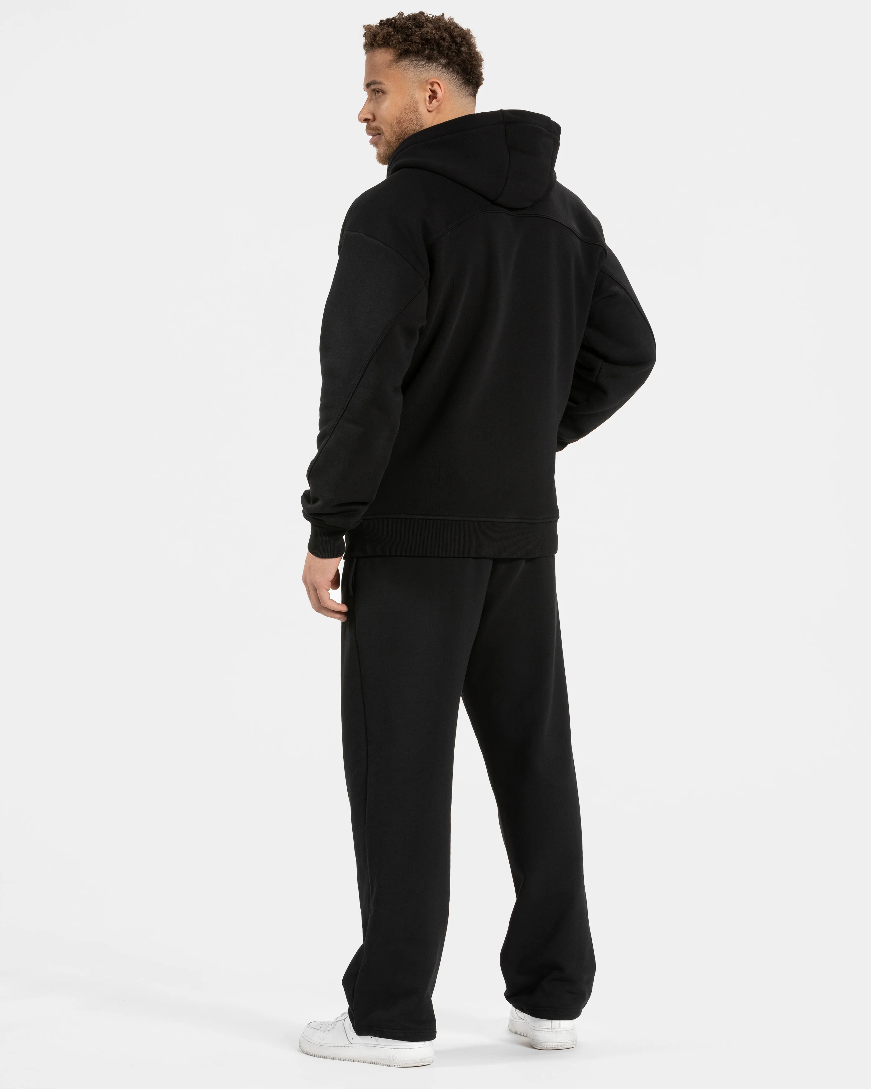Contrastline Zip Jacke "Schwarz" - Image 5