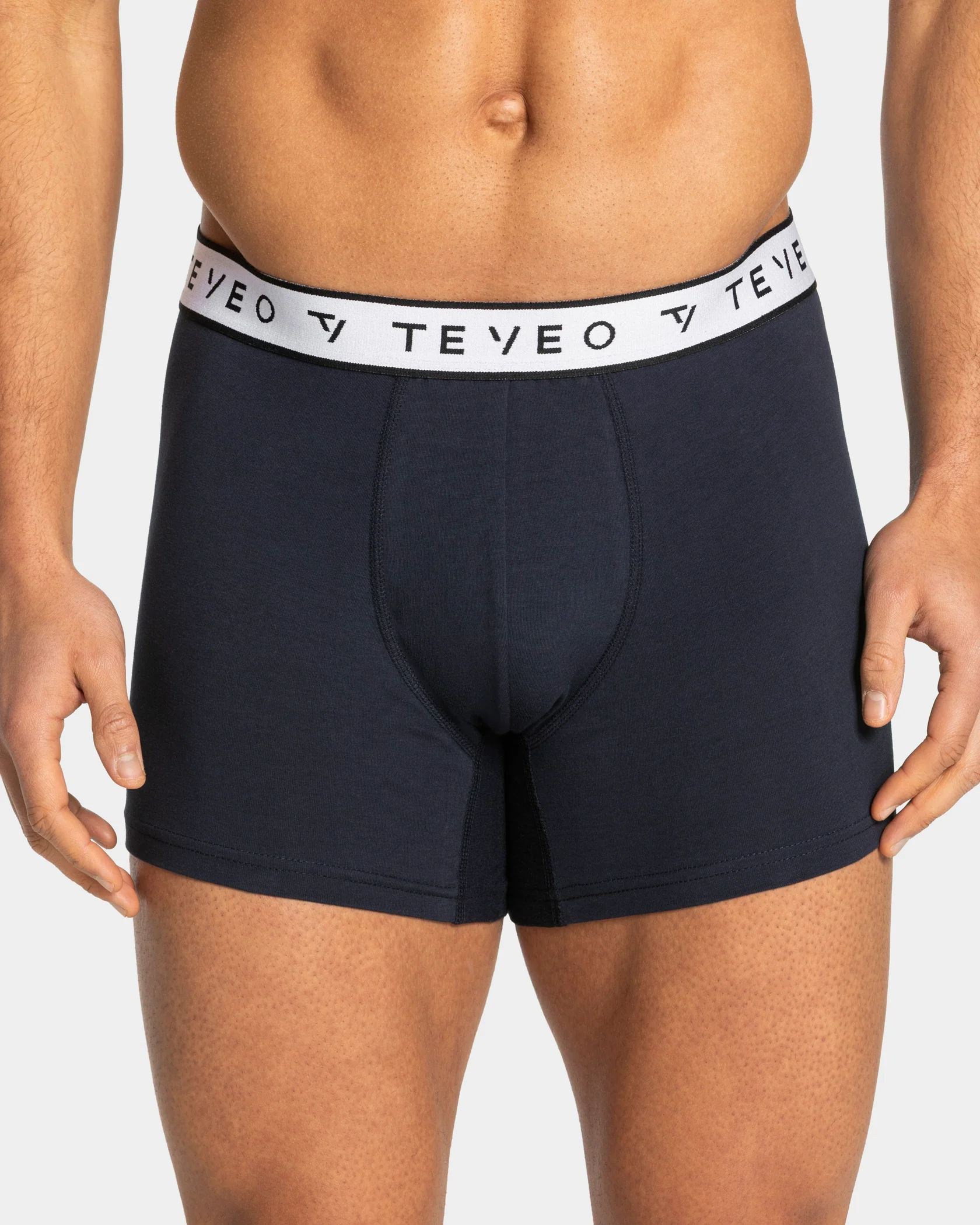 Core Boxershorts (3er-Pack) "Grau Meliert/Midnight/Weiß" - Image 3
