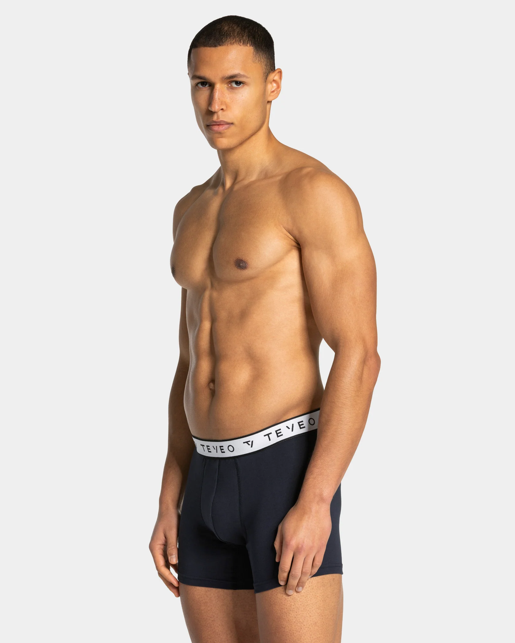 Core Boxershorts (3er-Pack) "Grau Meliert/Midnight/Weiß" - Image 5