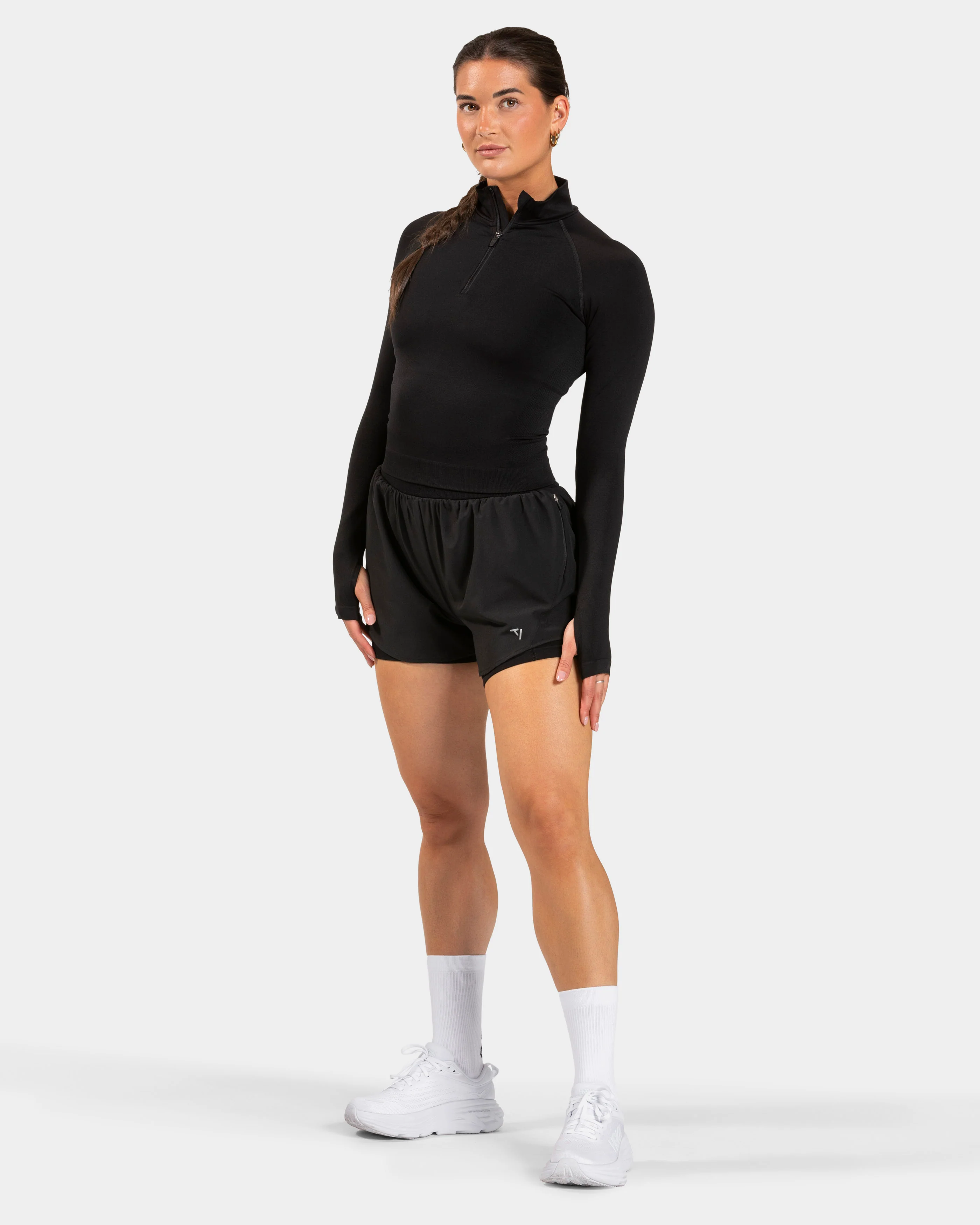 END Running Half Zip "Schwarz" - Image 3