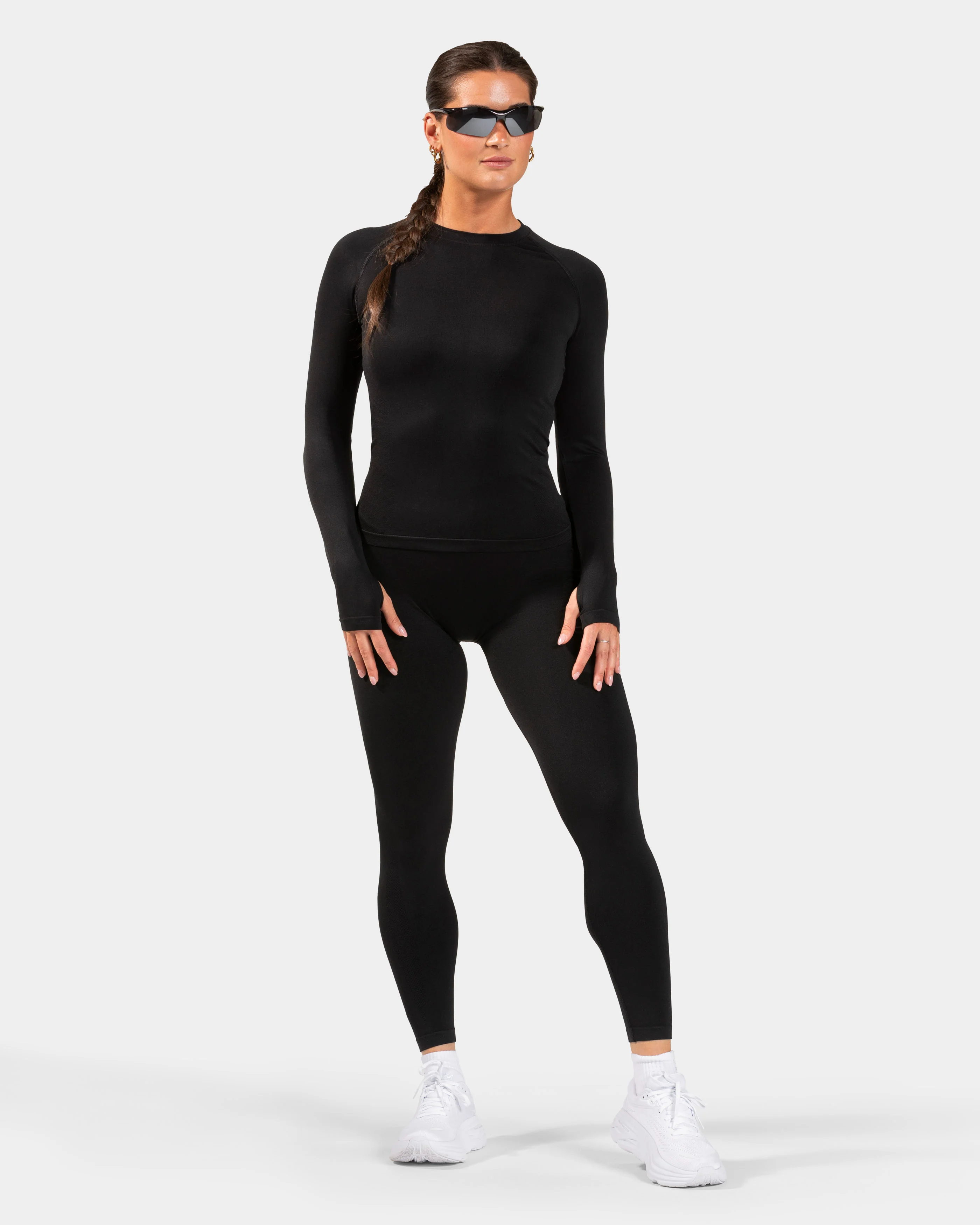 END Running Sculpt Scrunch Leggings "Schwarz" - Image 3