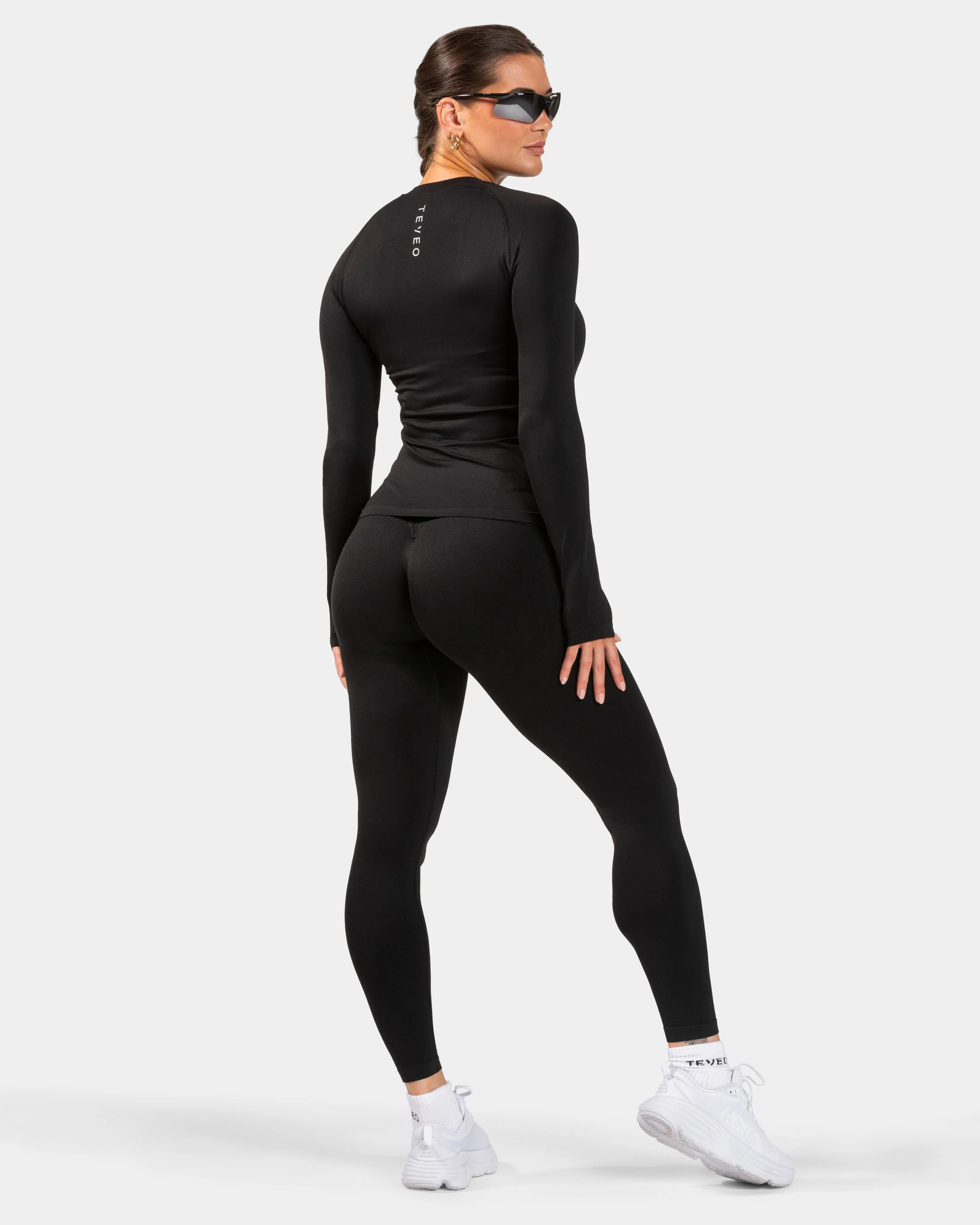 END Running Sculpt Scrunch Leggings "Schwarz" - Image 5