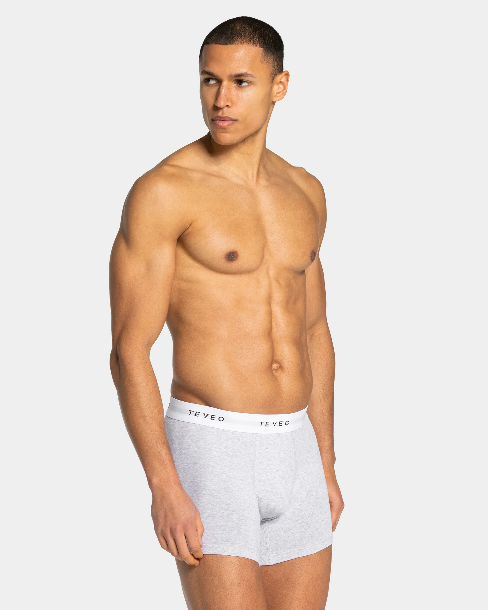 Essential Boxershorts (3er-Pack) "Grau Meliert/Midnight/Weiß" - Image 5