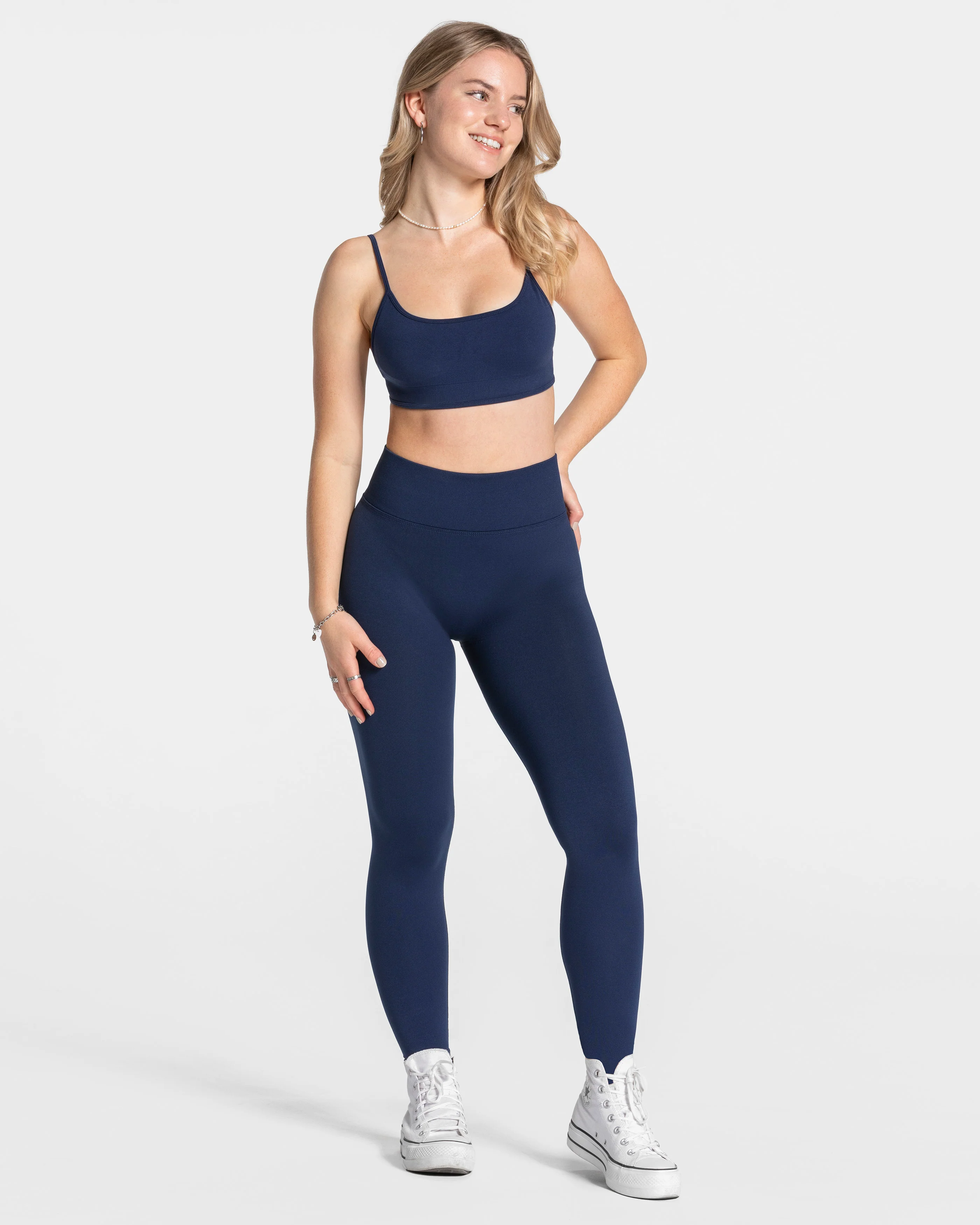 Femme Backless Bh "Dunkelblau" - Image 3