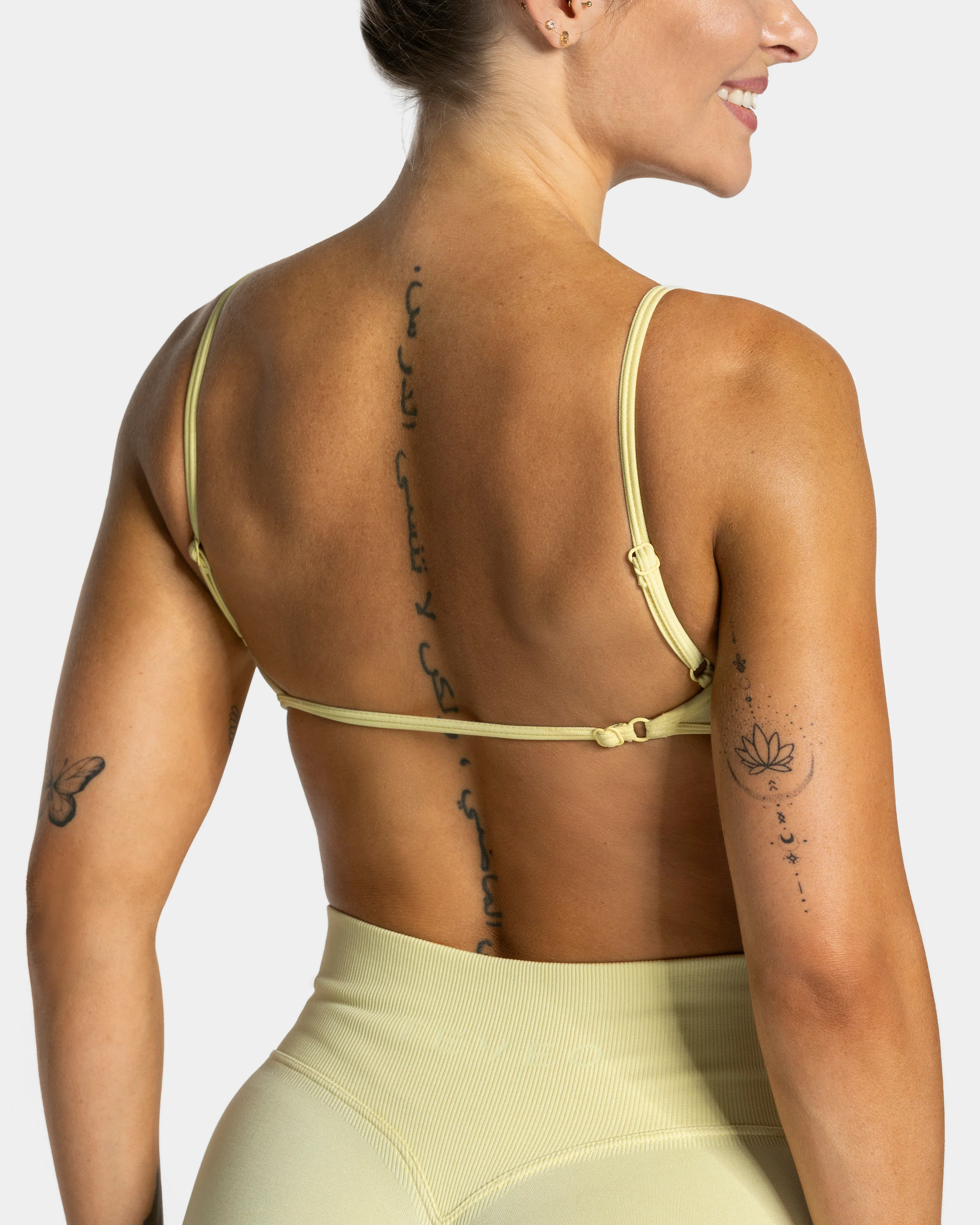 Femme Backless Bh "Gelb" - Image 4