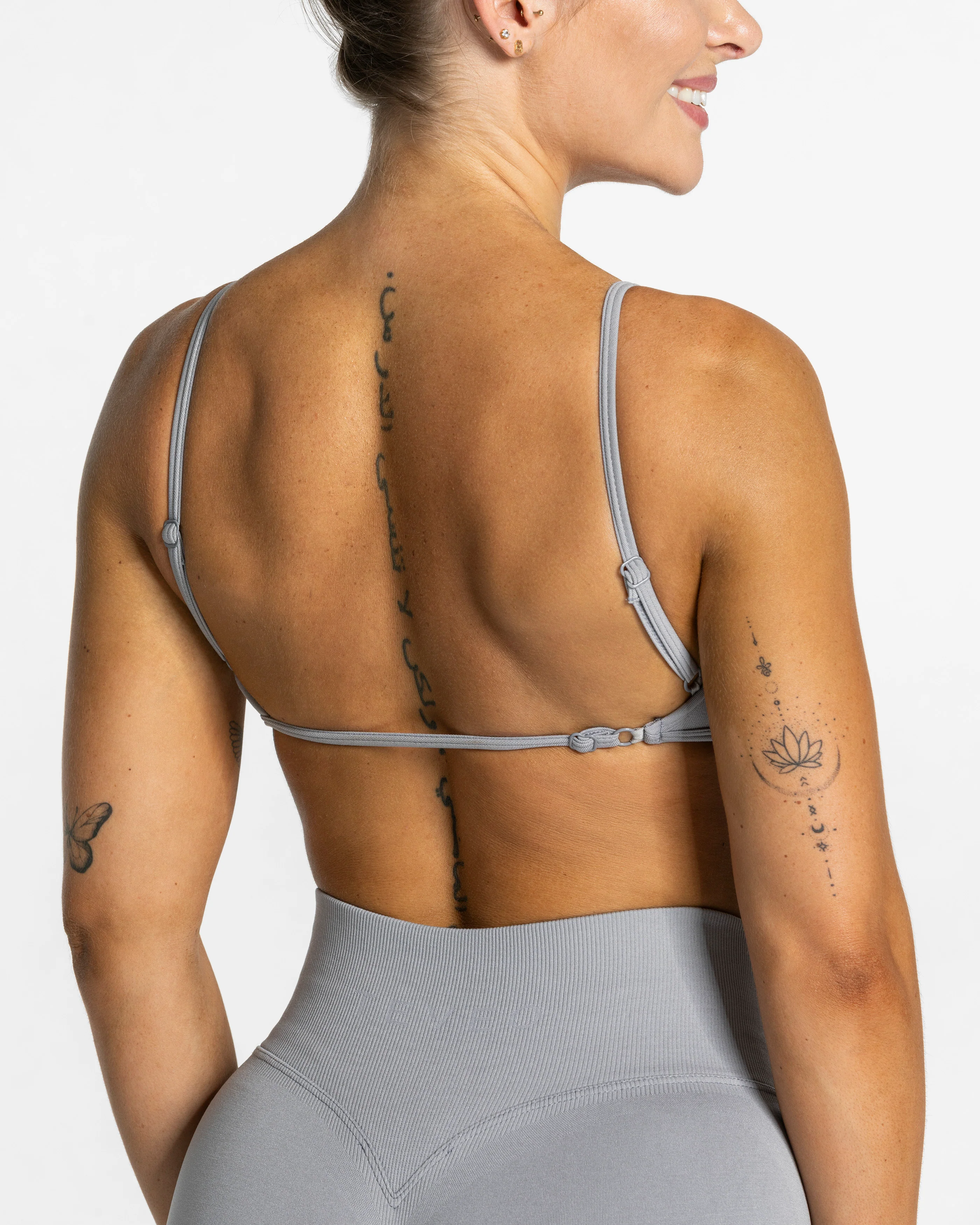 Femme Backless Bh "Grau" - Image 4