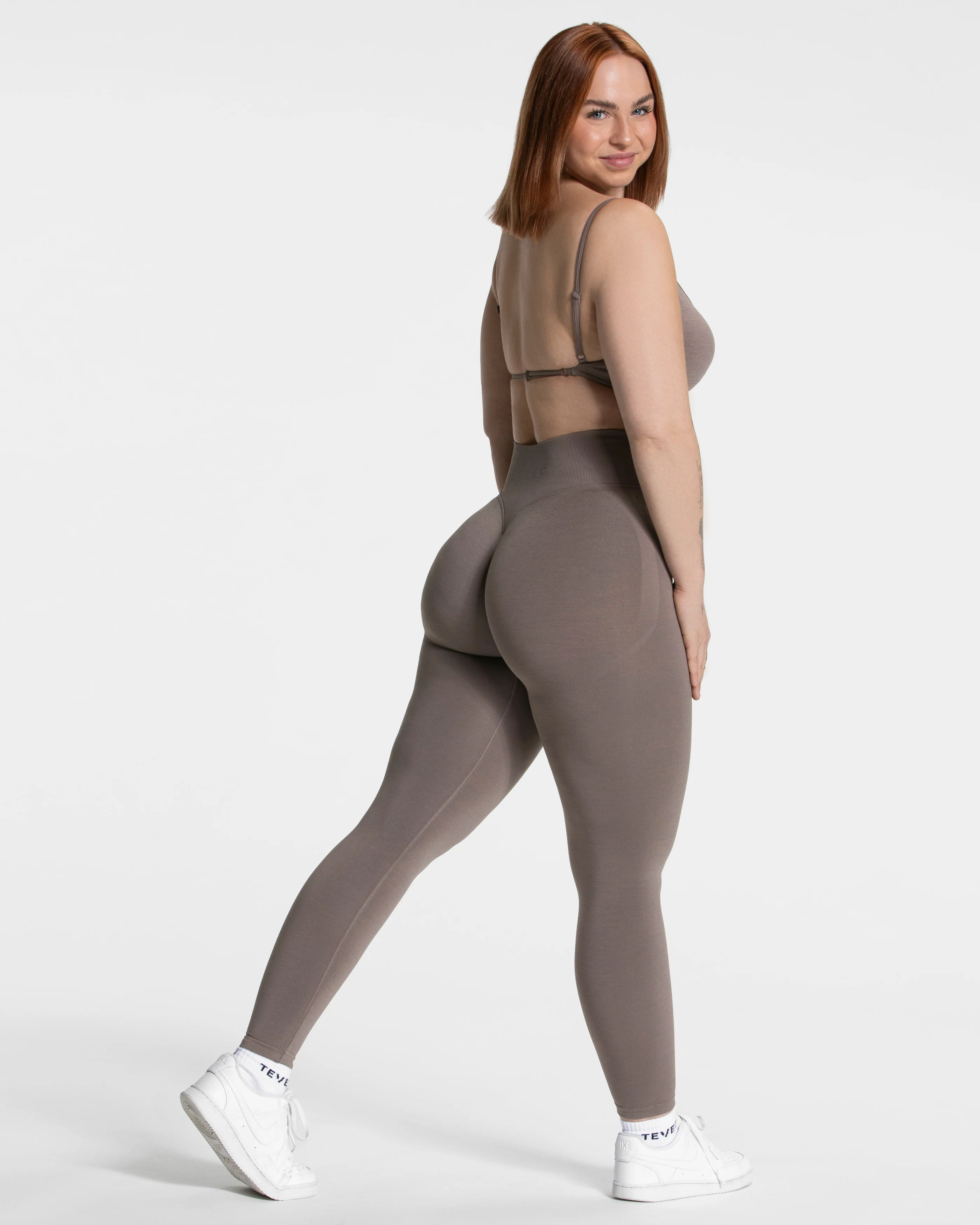 Femme Backless Bh "Mokka" - Image 5