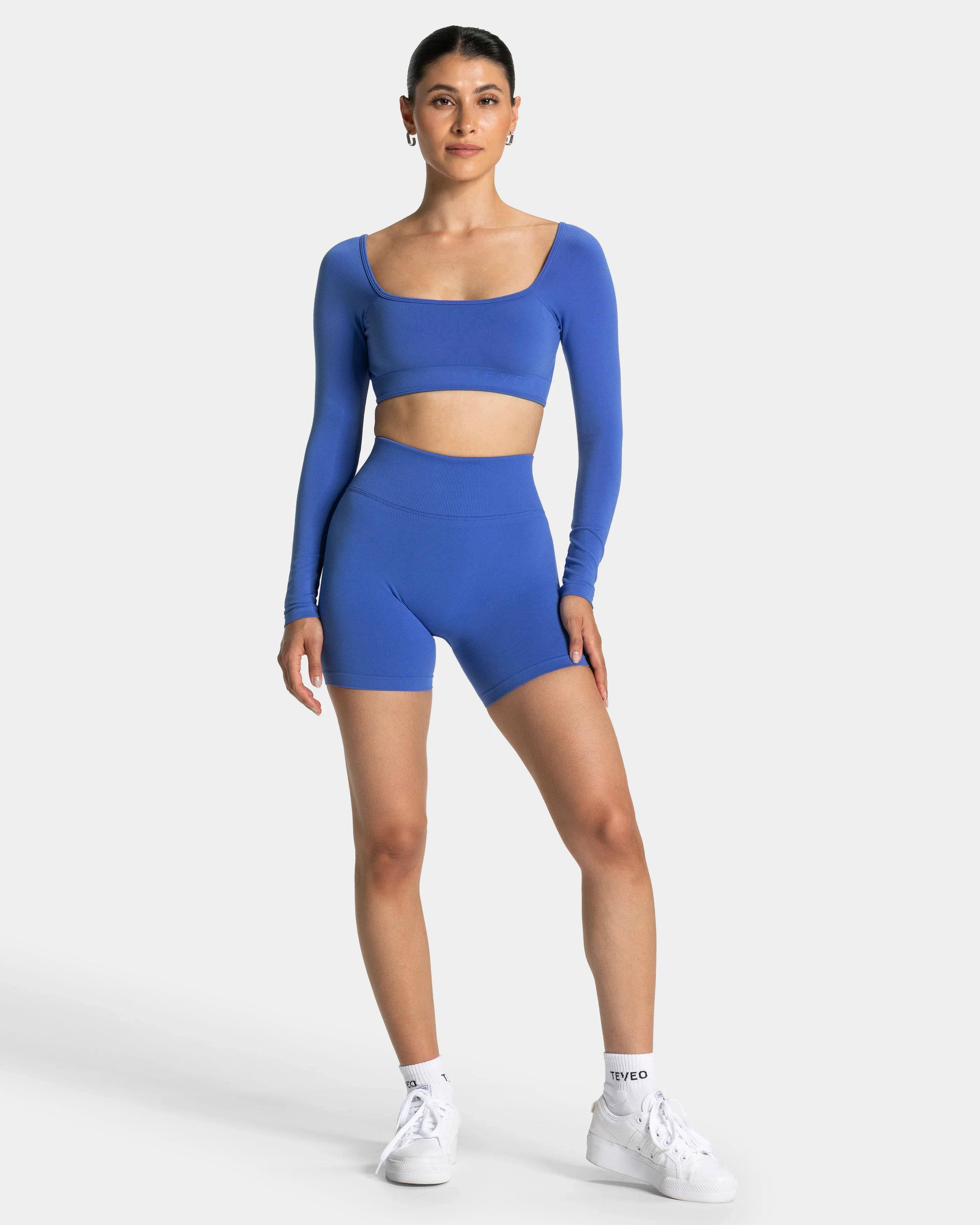Femme Backless Longsleeve "Royalblau" - Image 3