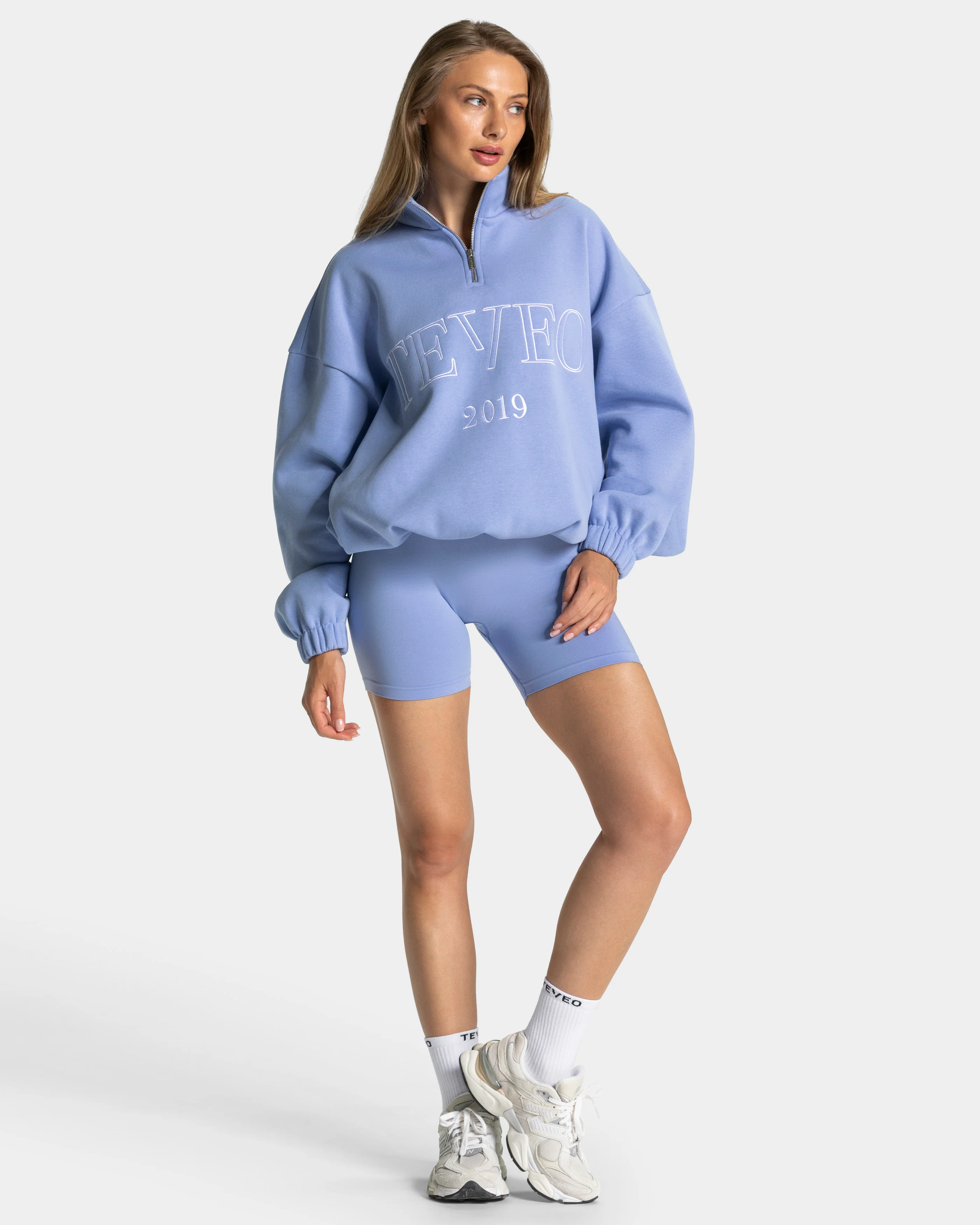 Femme Half Zip Sweater "Frozen" - Image 3