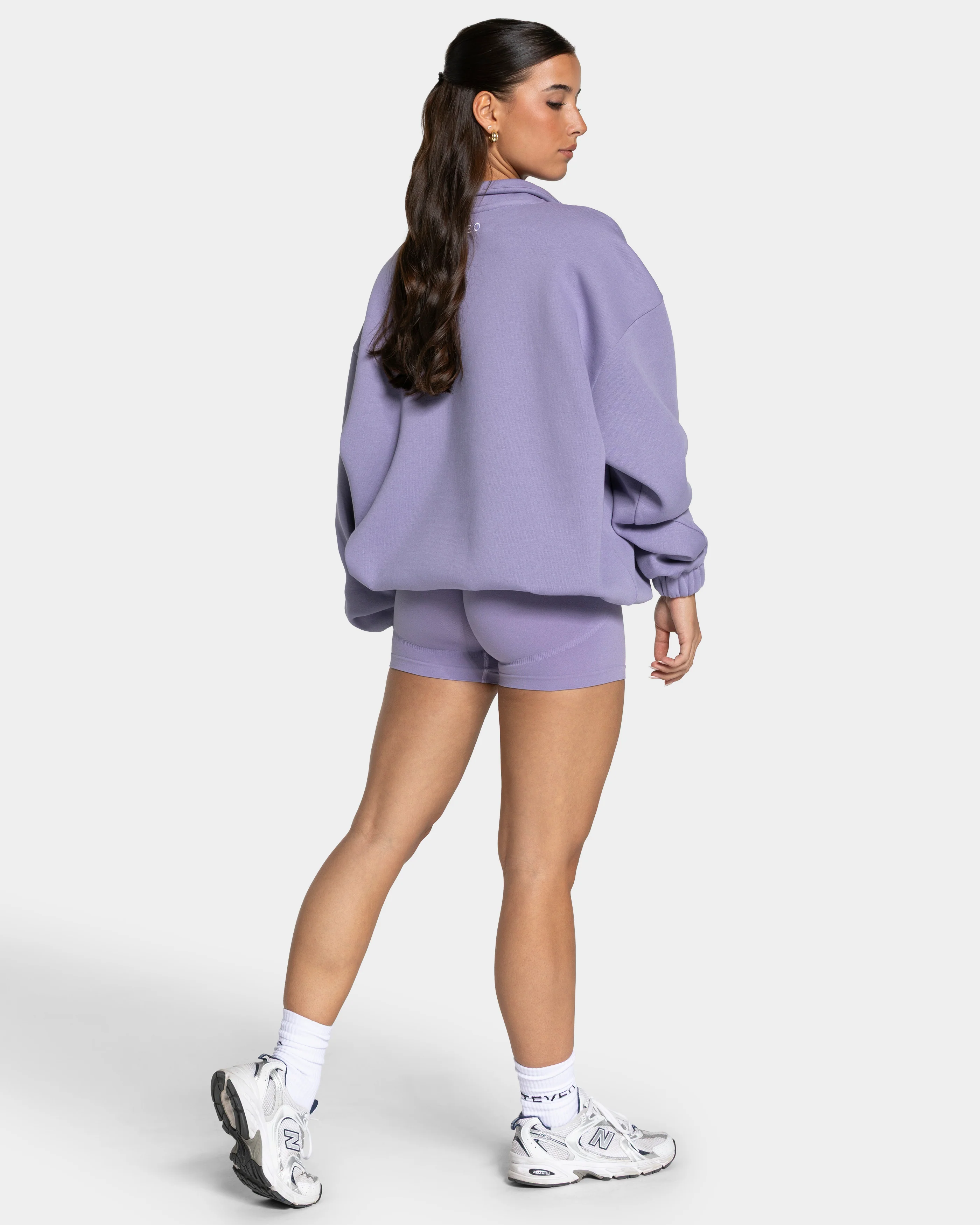 Femme Half Zip Sweater "Lavendel" - Image 5