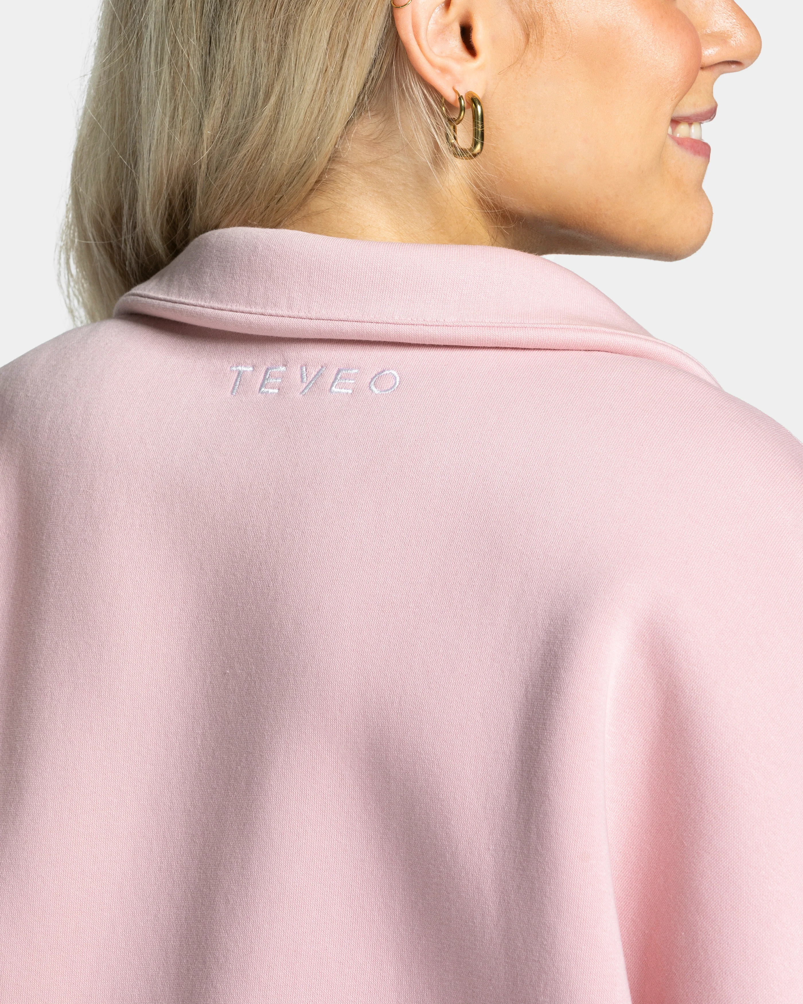 Femme Half Zip Sweater "Rosa" - Image 4