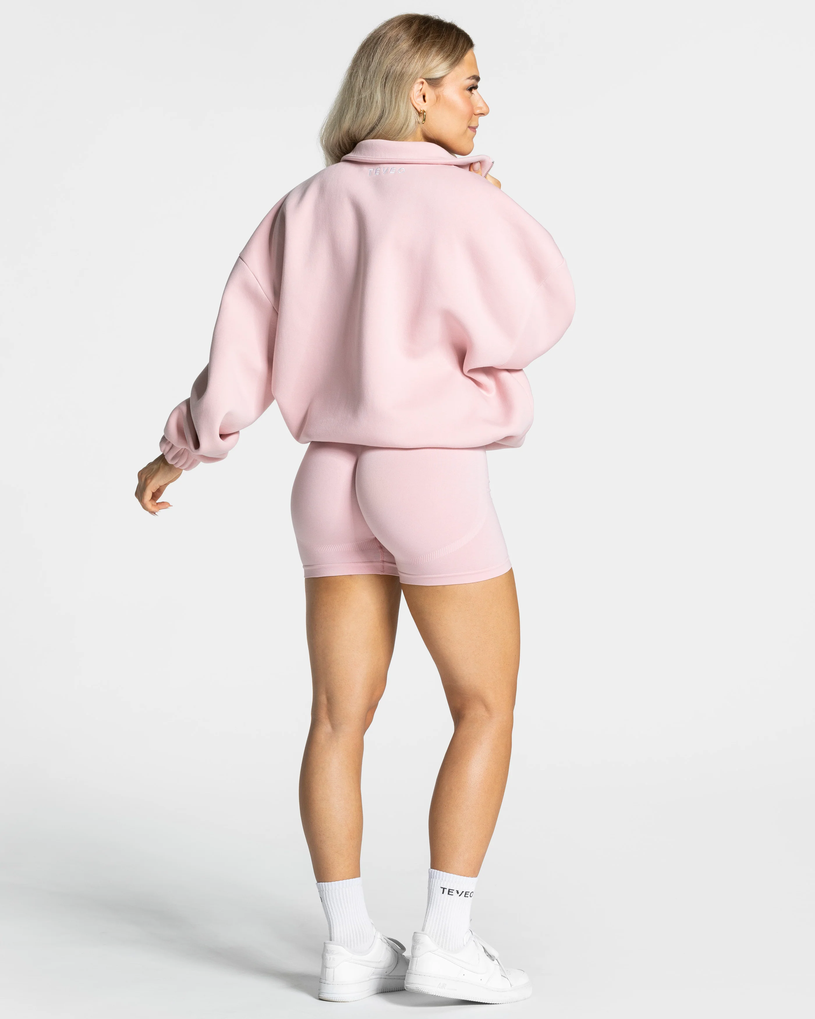 Femme Half Zip Sweater "Rosa" - Image 5