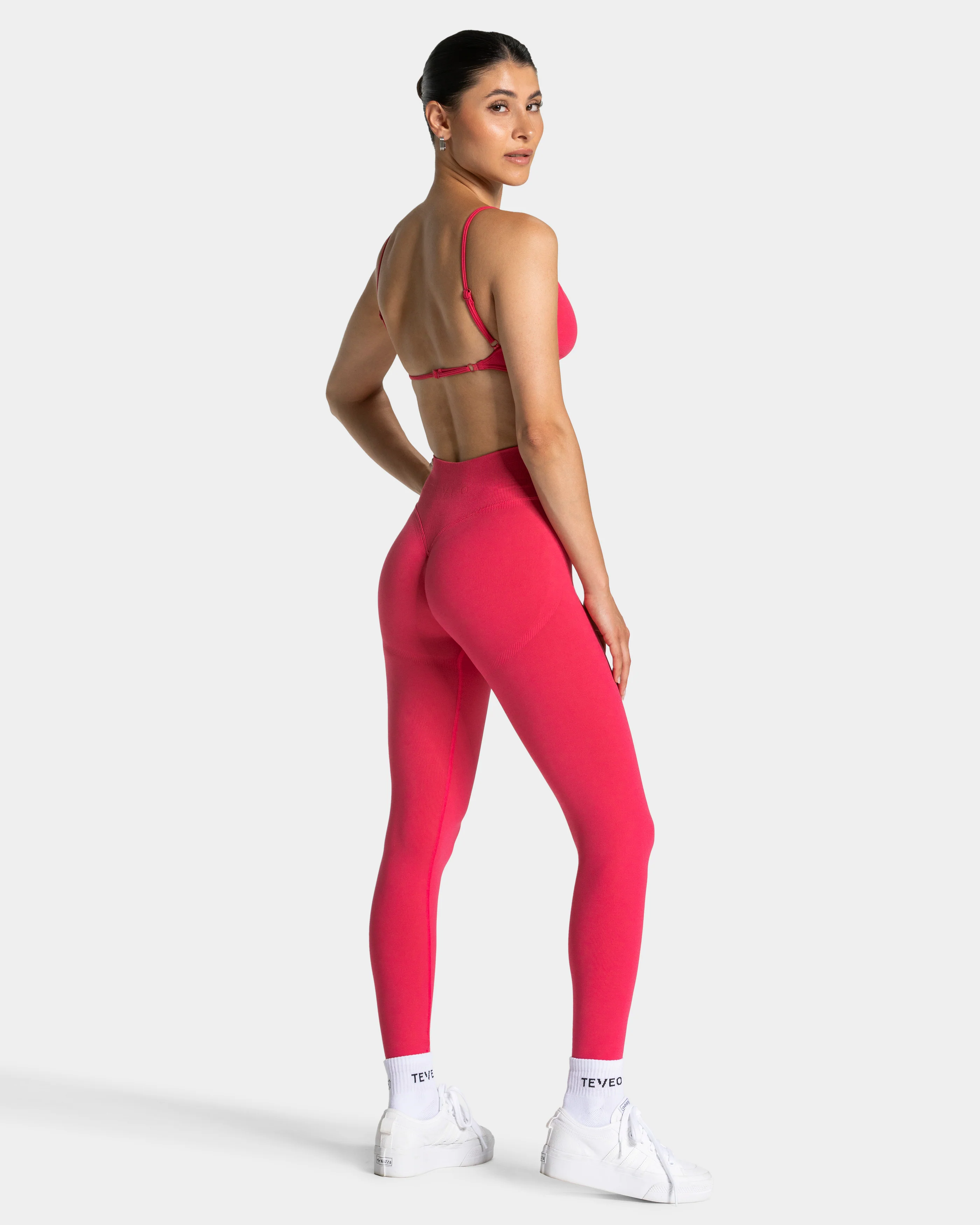 Femme Sculpt Scrunch Leggings "Berry" - Image 5