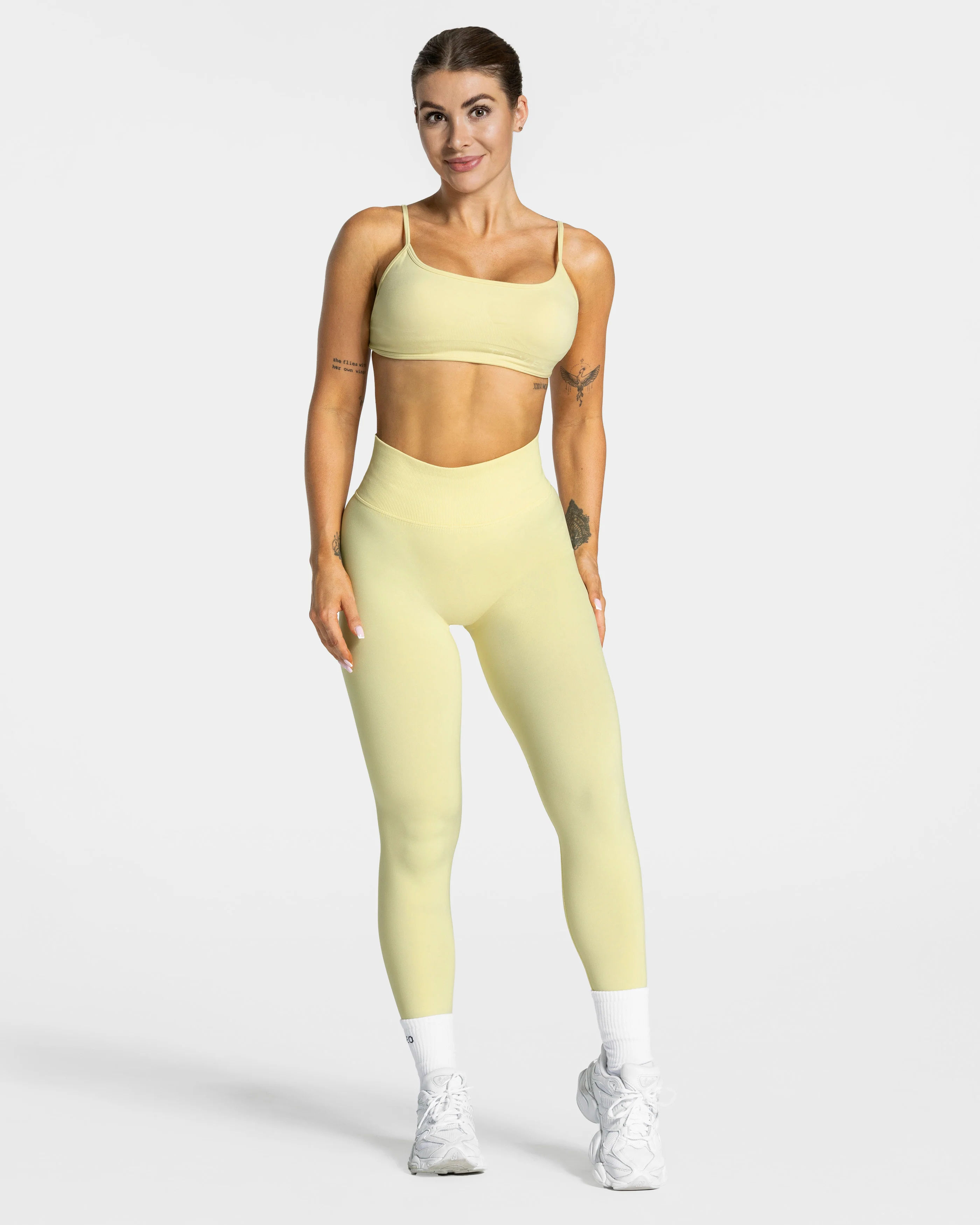 Femme Sculpt Scrunch Leggings "Gelb" - Image 3