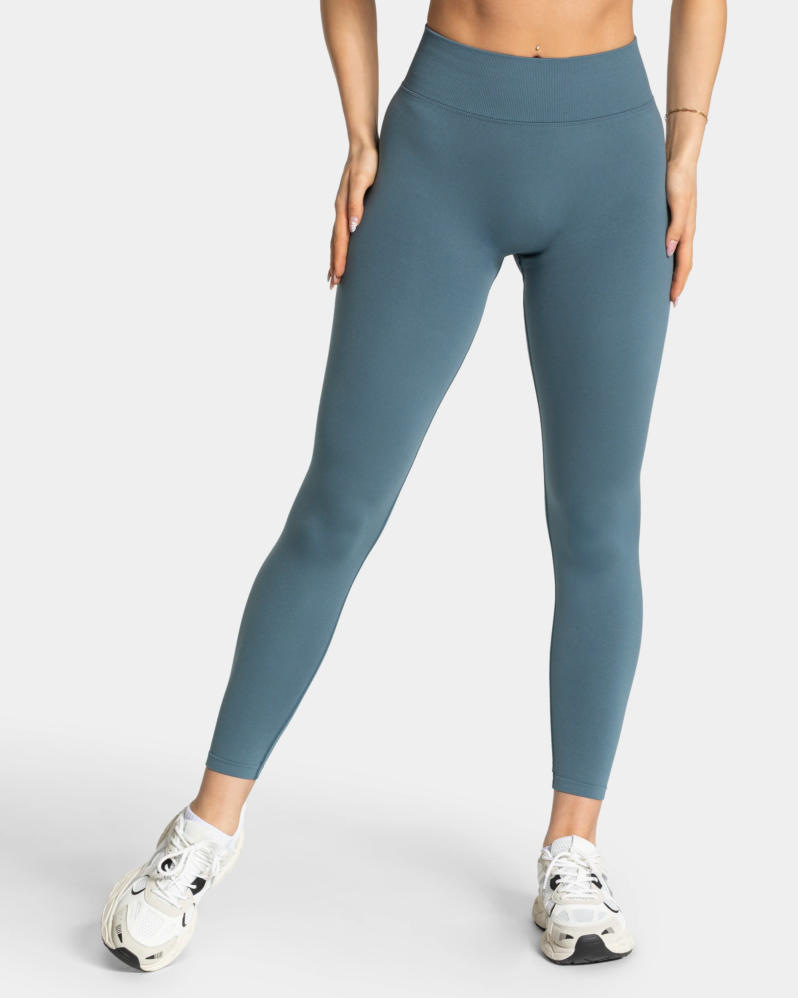 Femme Sculpt Scrunch Leggings "Teal" - Image 2
