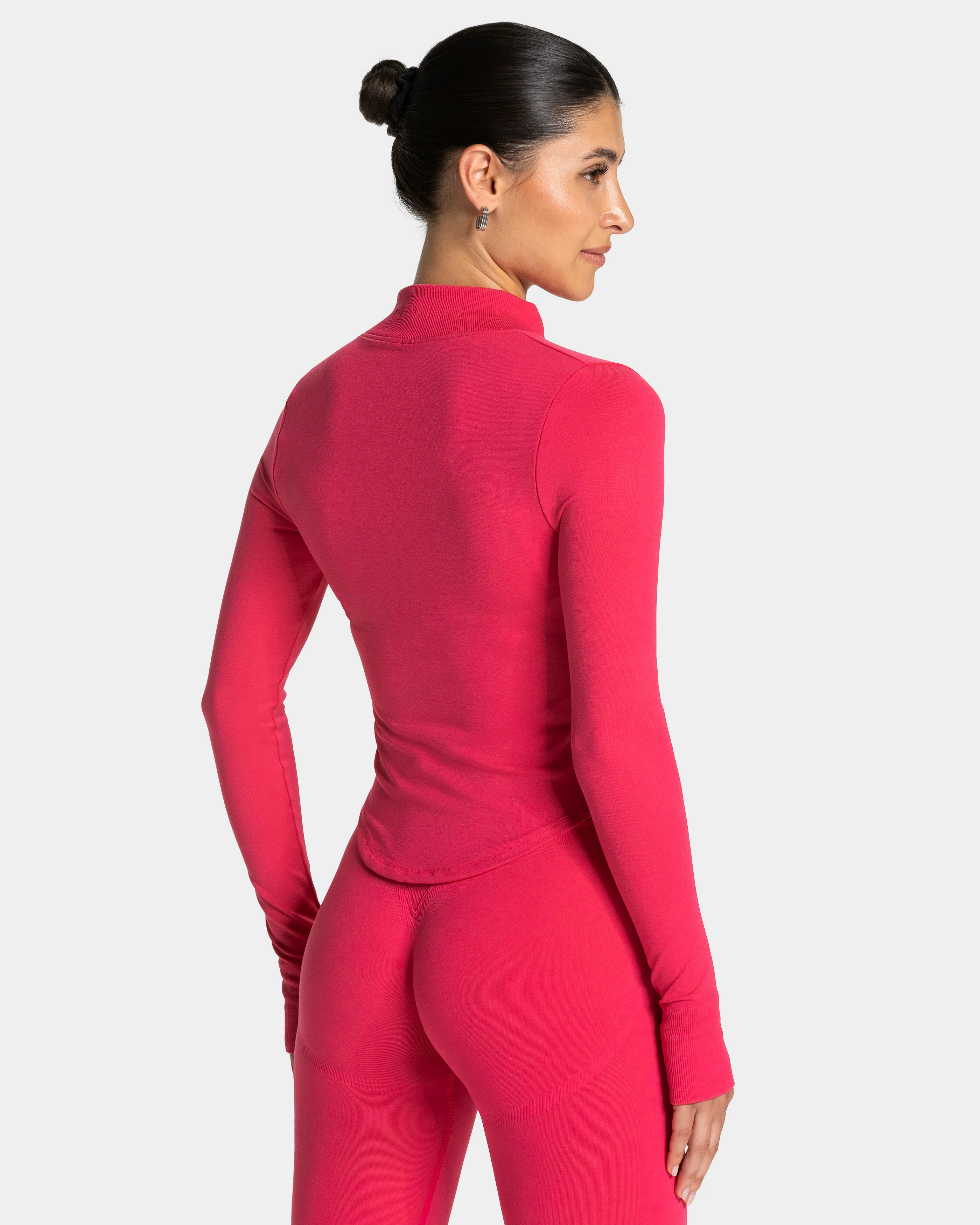 Femme Shaping Zip Jacke "Berry" - Image 2