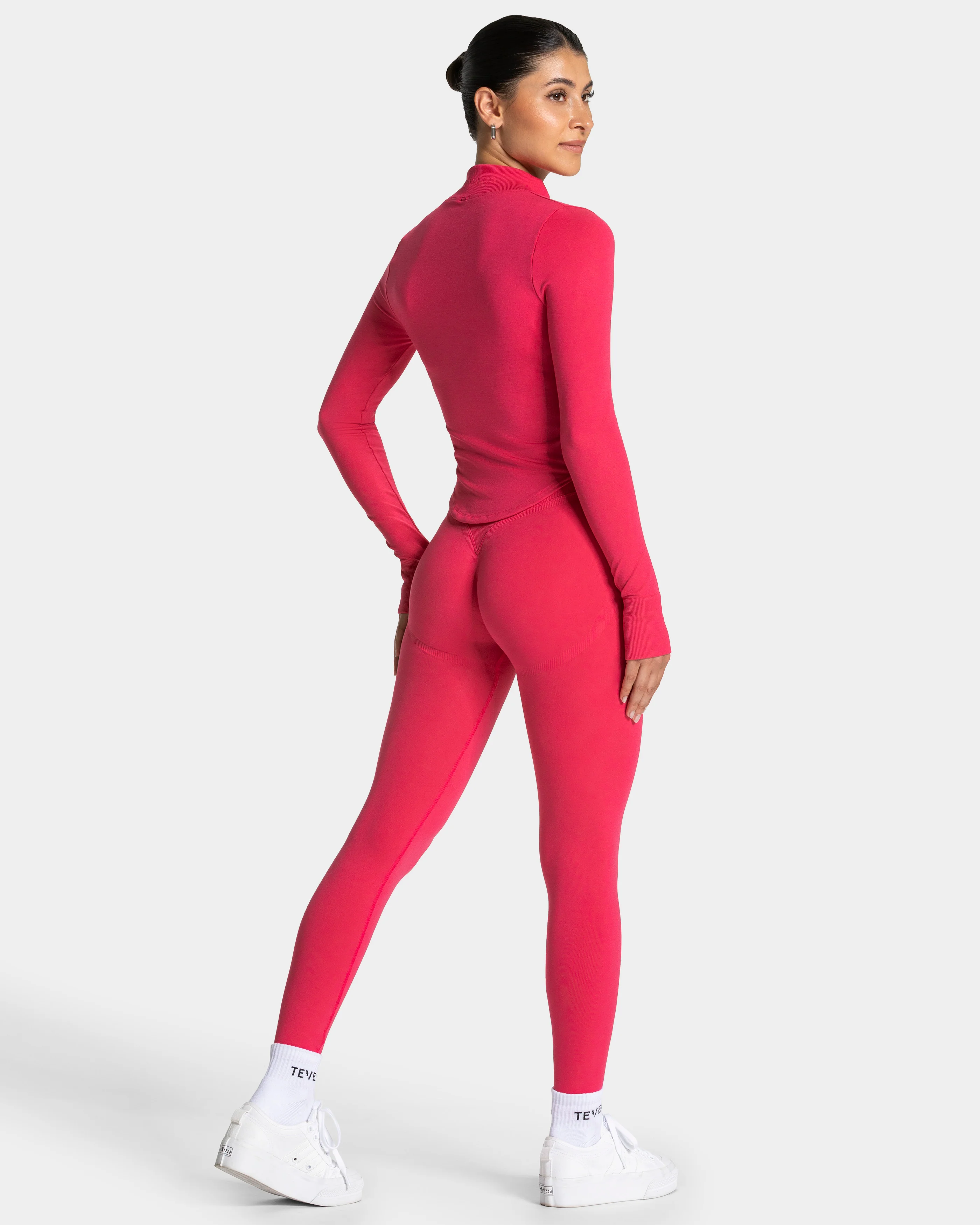 Femme Shaping Zip Jacke "Berry" - Image 5
