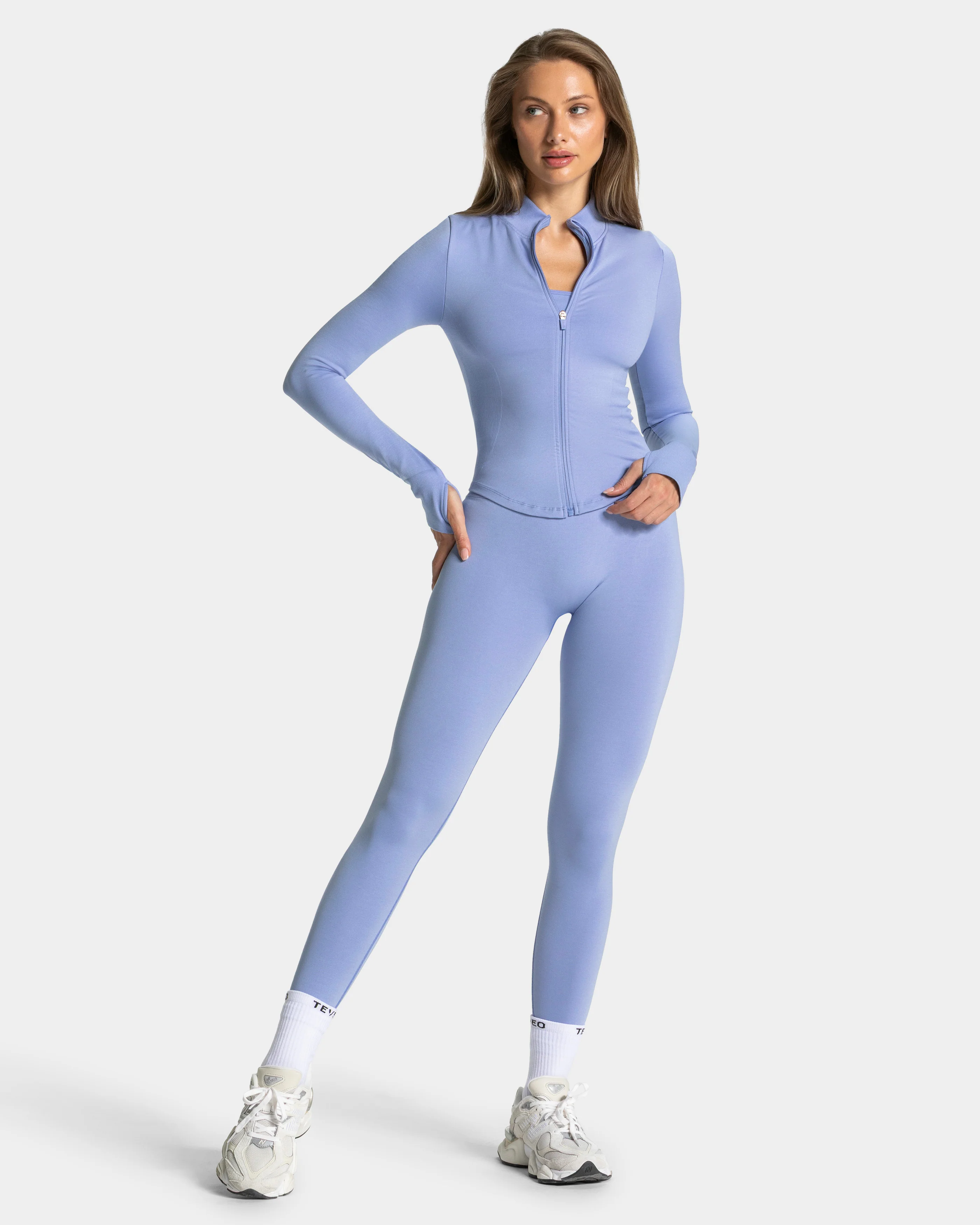 Femme Shaping Zip Jacke "Frozen" - Image 3