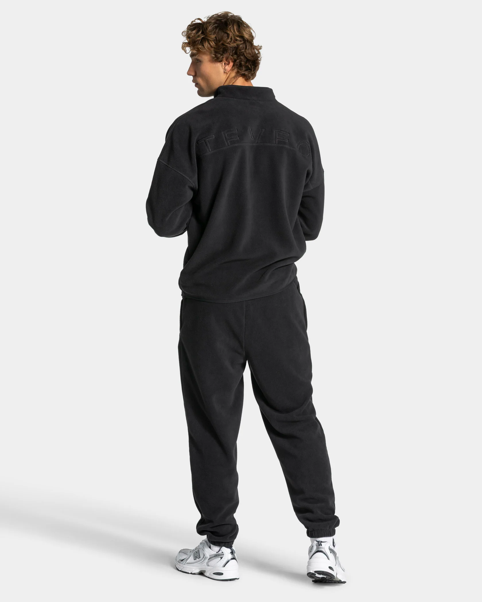 Fleece Half Zip Sweater "Anthrazit" - Image 5